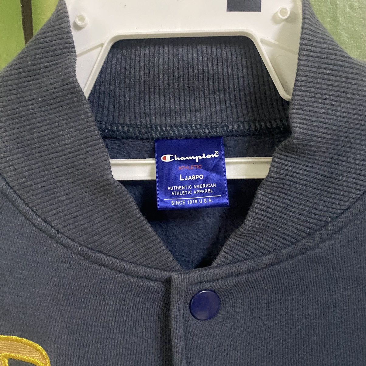 Champion × Vintage Champion x Varsity Jacket x Embroidery Logo x Vintage Size US L / EU 52-54 / 3 - 5 Thumbnail