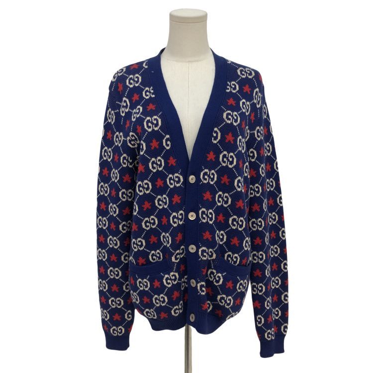 Gucci Gucci GG Star Monogram Cardigan Size S Size US S / EU 44-46 / 1 - 1 Thumbnail