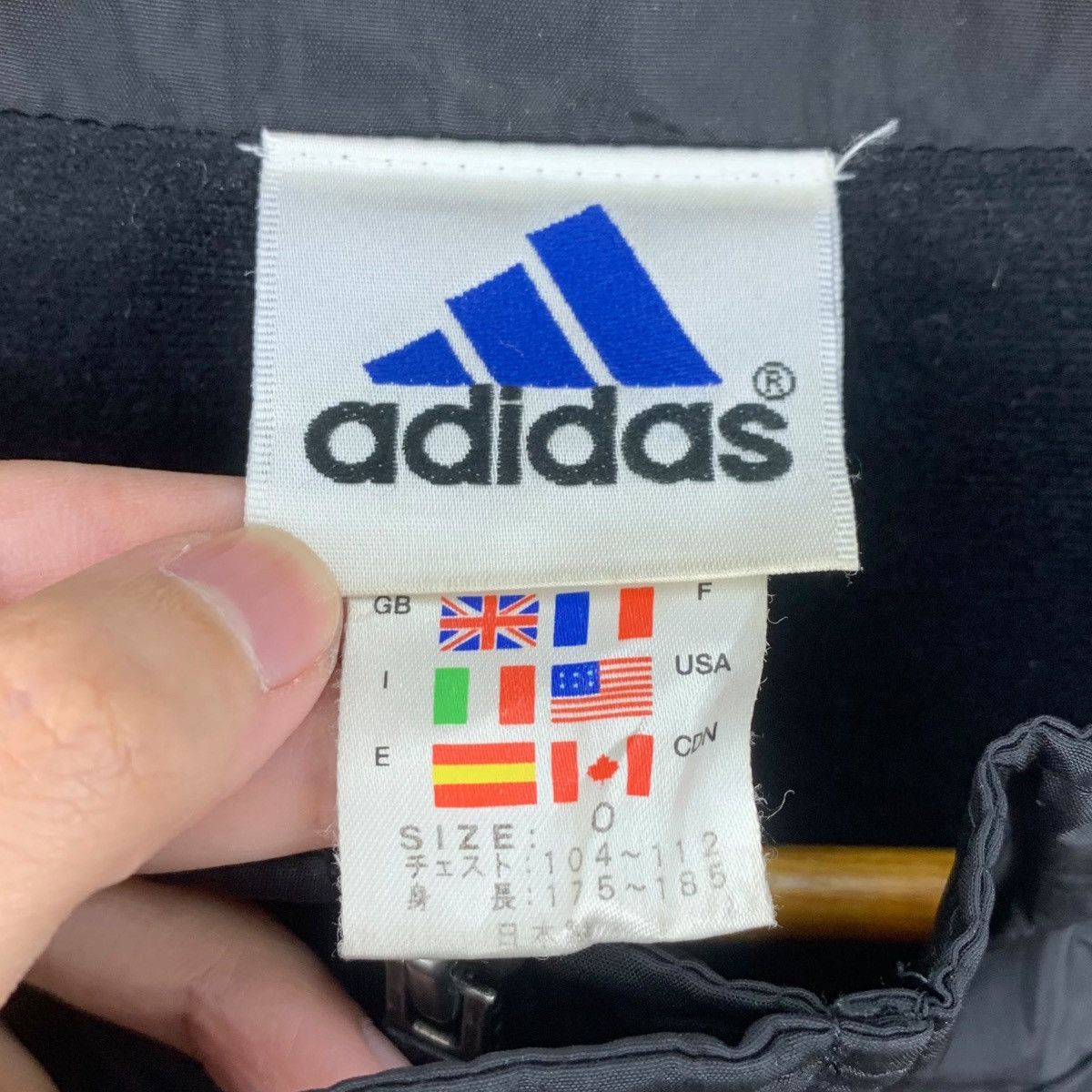 Adidas Vintage 90’ ADIDAS JAPAN NATIONAL TEAM JFA Track Jacket Size US XL / EU 56 / 4 - 7 Thumbnail