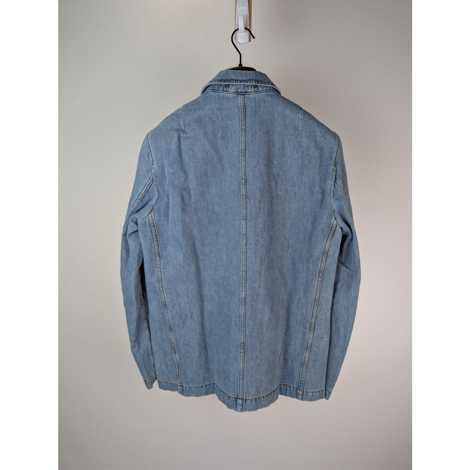 Dries Van Noten o1rshd1 Braxton Denim Jacket in Blue Size US XXL / EU 58 / 5 - 16 Thumbnail