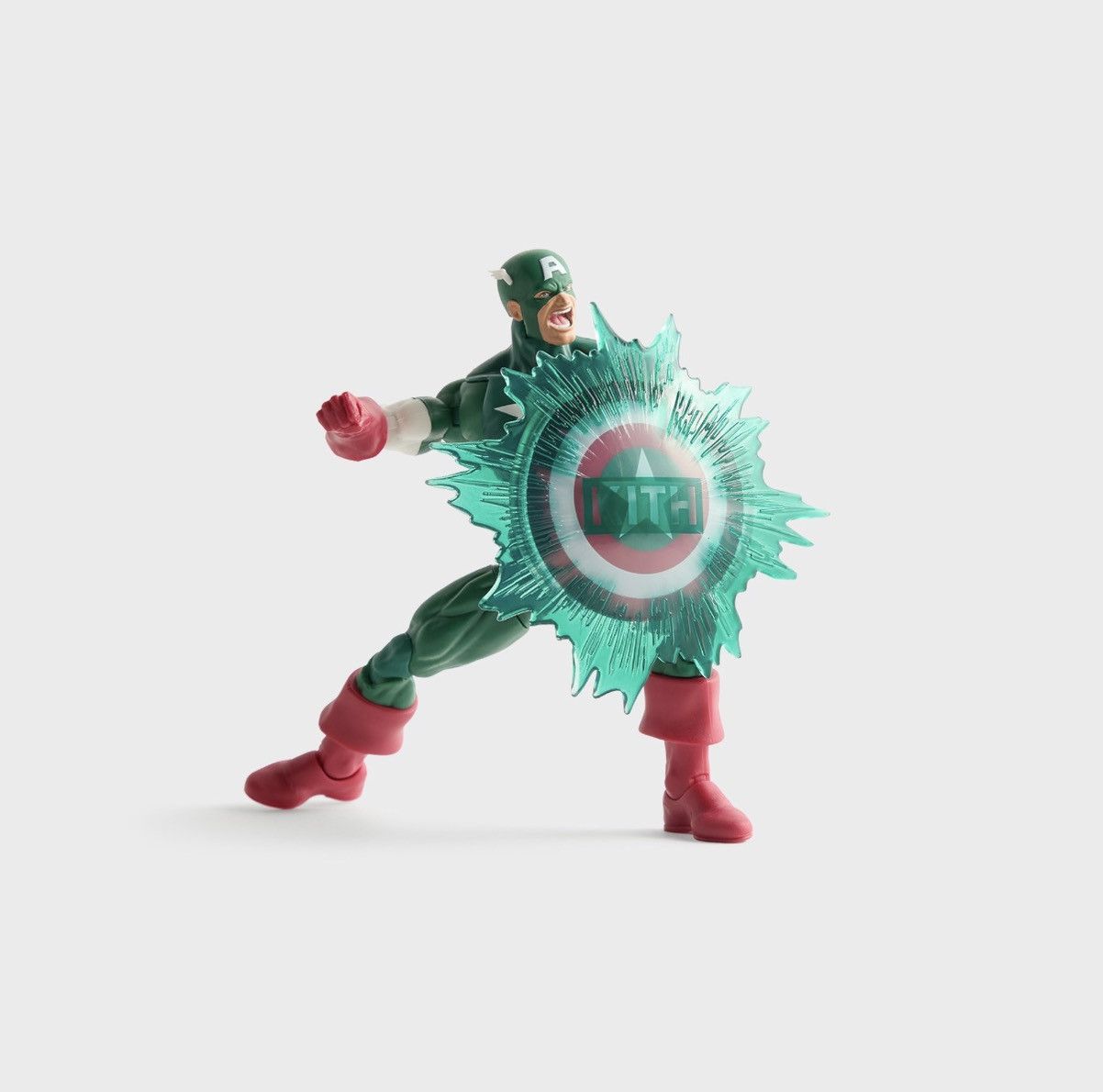 Kith × Marvel Comics Kith X marvel Captain America figure Size ONE SIZE - 4 Thumbnail