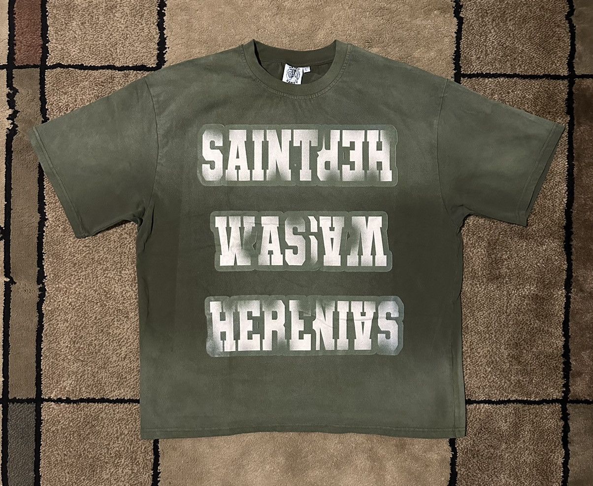 Saint Vanity Saint Vanity Saint Was Here T-Shirt (LARGE) Size US L / EU 52-54 / 3 - 1 Thumbnail