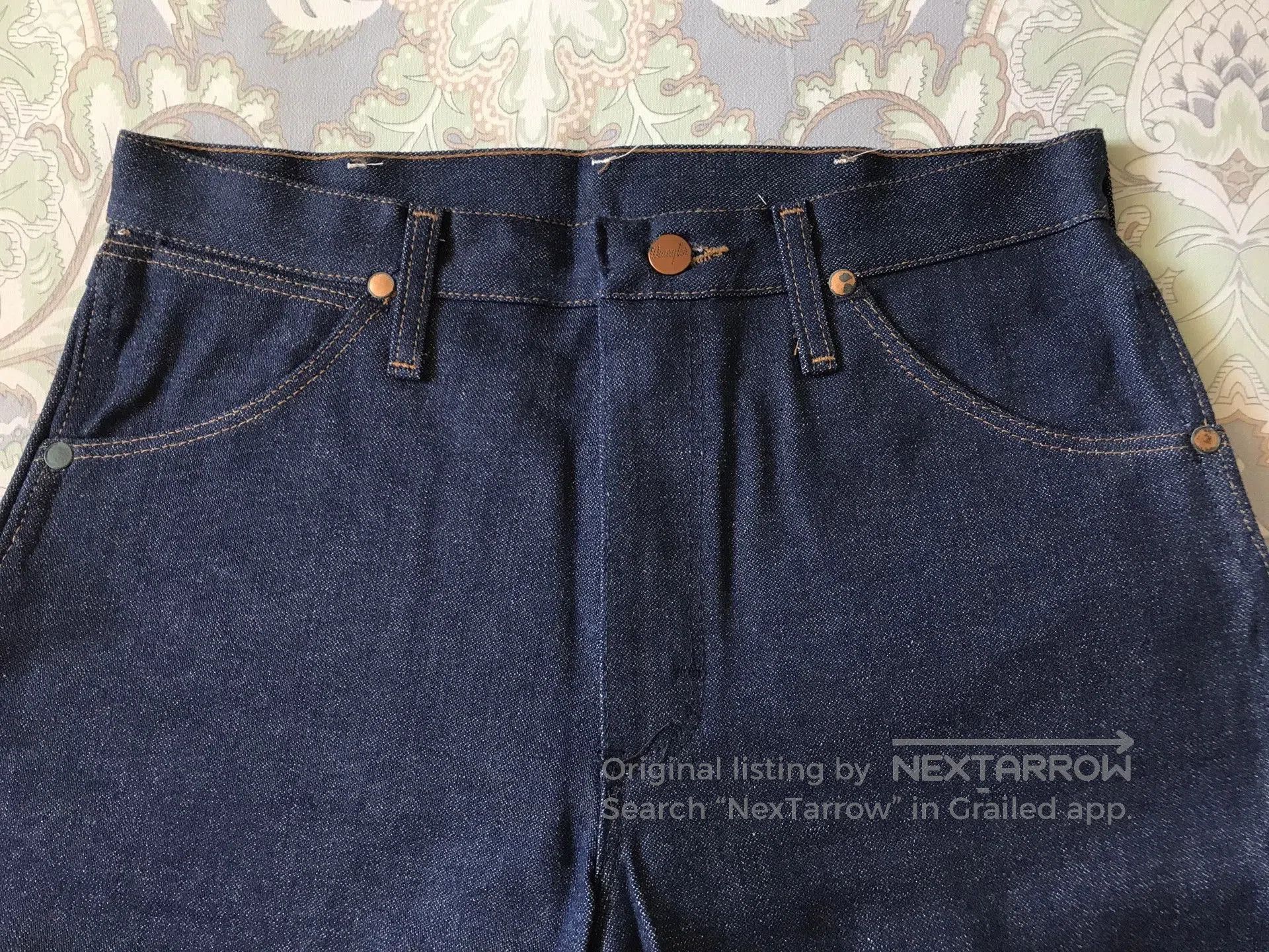 Wrangler 90s Wrangler 13MWZ Raw Denim Jeans. Size US 32 / EU 48 - 4 Thumbnail