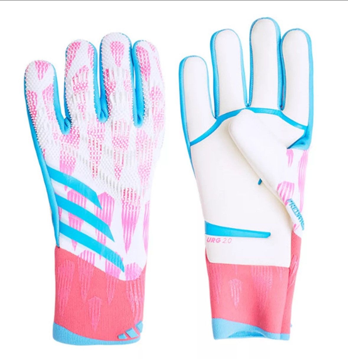 Adidas Adidas Men GK Predator PRO Glove Soccer White Gloves JD9086 Size ONE SIZE - 2 Thumbnail