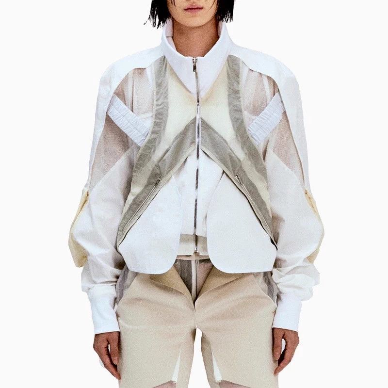 Other Carnet Archive 24ss Men's Deconstructed Techwear Jkt S/M Size US S / EU 44-46 / 1 - 1 Thumbnail