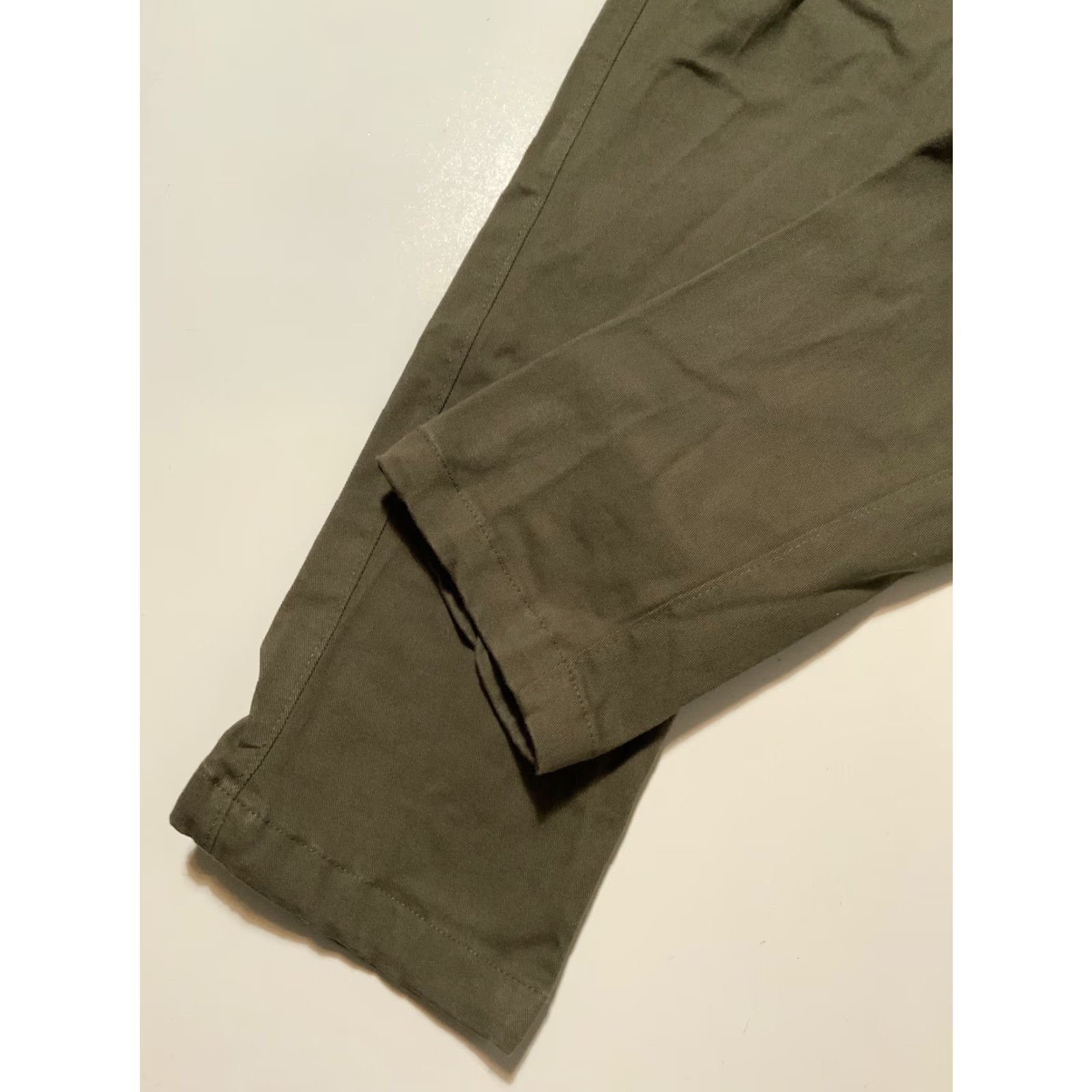 MNML MNML Los Angeles Slim Fit Olive Green Cargo Drawstring Utility Pants M Men Cargo Pants Slim Drawstring 32in Inseam Regular Size Olive Green Mens Size US 31 - 7 Thumbnail