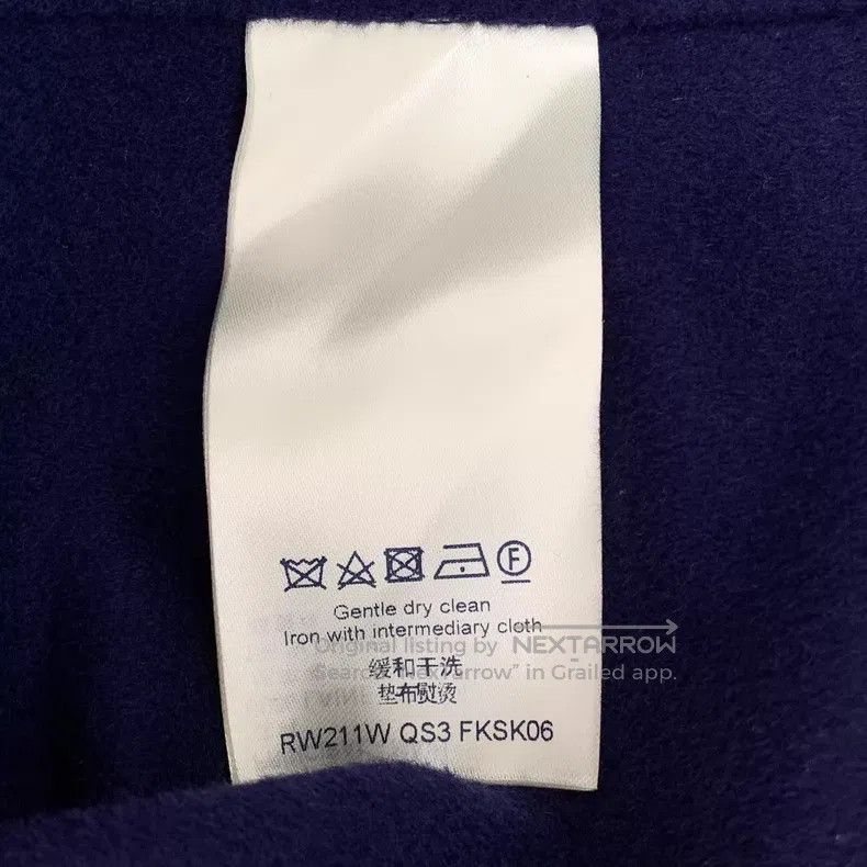 Louis Vuitton Louis Vuitton Dark blue logo presbyopic full print sheep w Size 37" - 7 Thumbnail