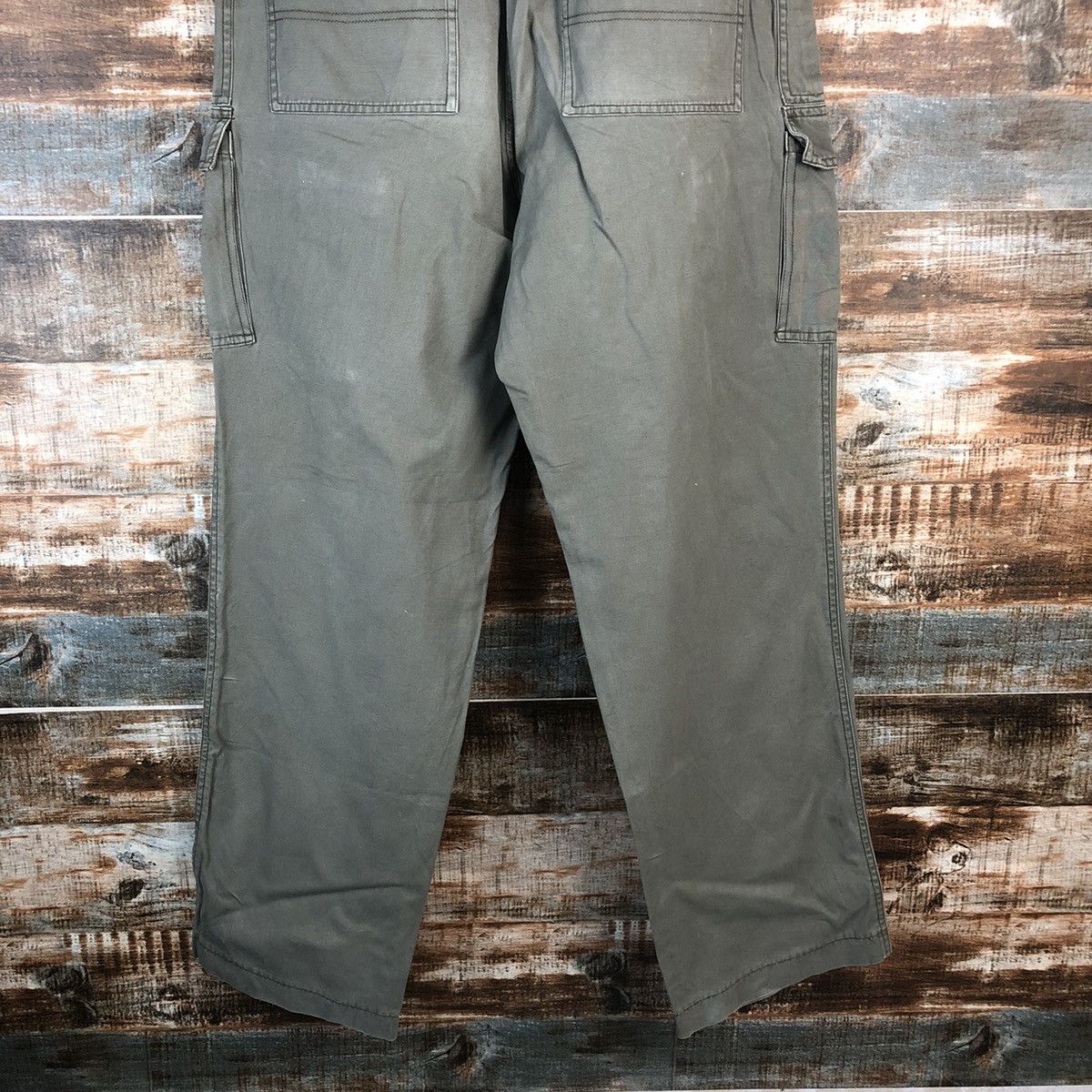 Japanese Brand DL Top Jaunty Green Cargo Multipocket Pants #C757 Size US 32 / EU 48 - 15 Thumbnail