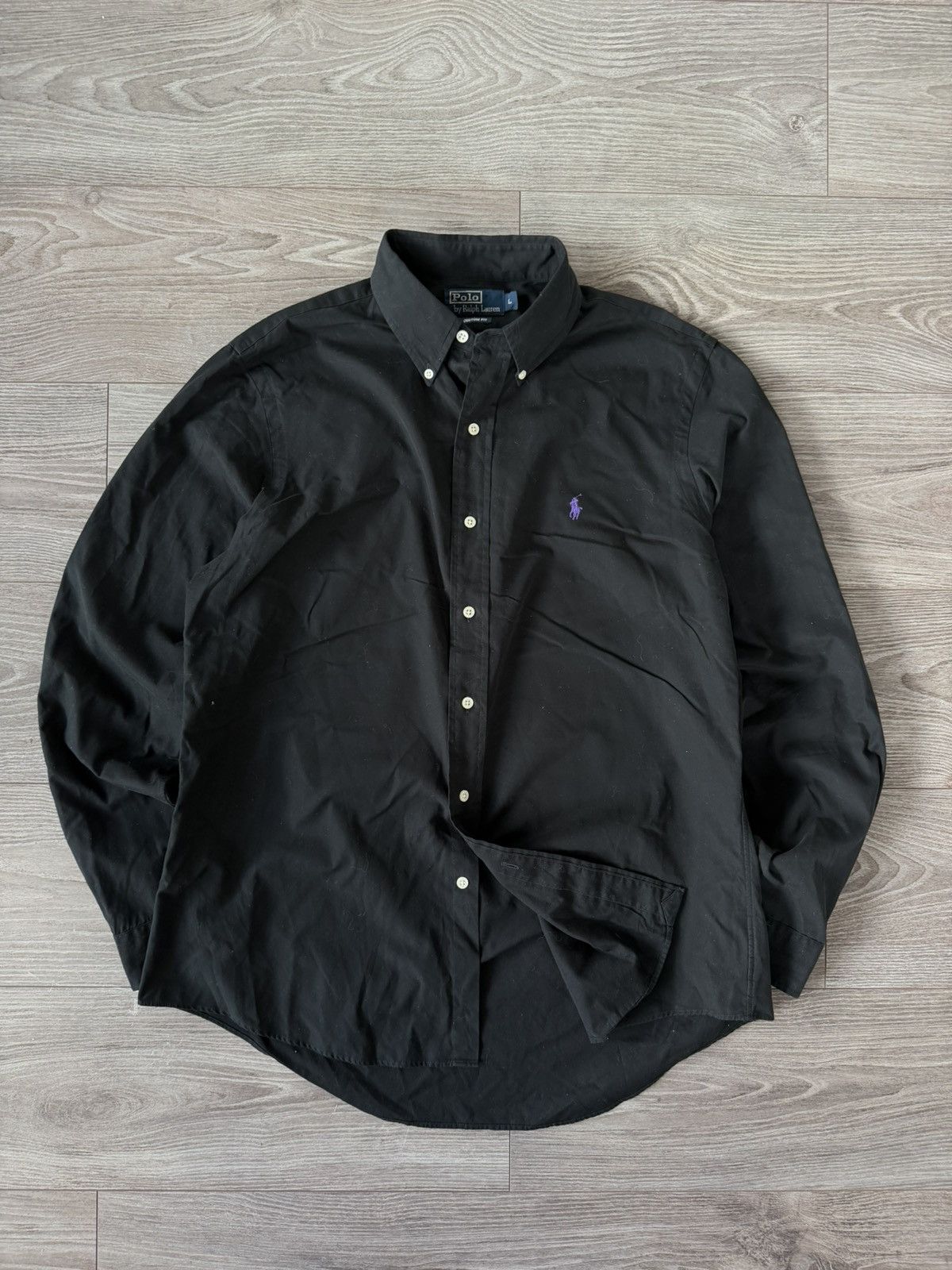 Polo Ralph Lauren Vintage Polo Ralph Lauren RRL Classic Fit Colour Logo Shirt Size US L / EU 52-54 / 3 - 6 Thumbnail