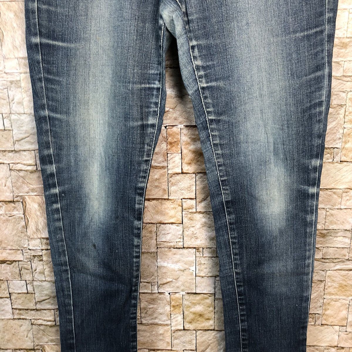 Edwin Edwin Blue Distressed Denim Pants #A344 Size US 32 / EU 48 - 6 Thumbnail