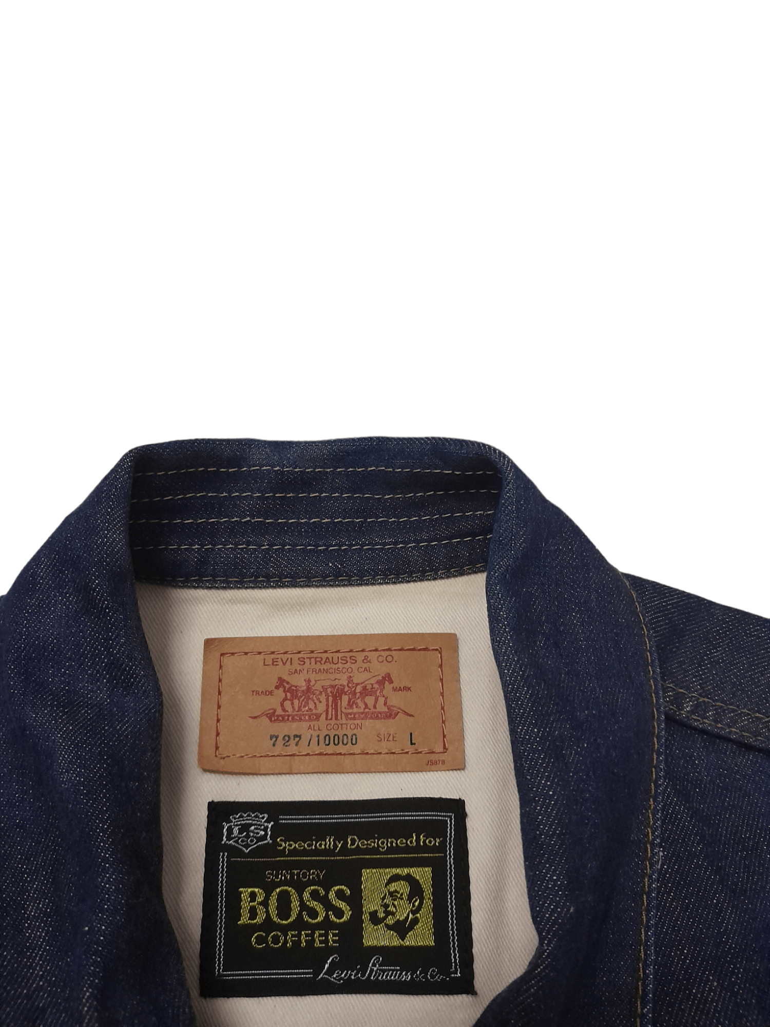 Dr. Collectors × Levi's Levis x Suntory Boss 727/10000 Limited Edition Jacket (F267) Size US L / EU 52-54 / 3 - 4 Thumbnail
