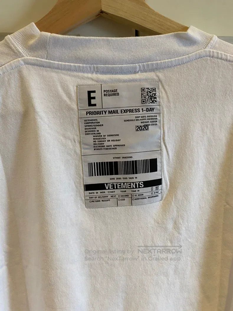Vetements Vetements Classic T-Shirt Short Sleeve Size US XS / EU 42 / 0 - 4 Thumbnail