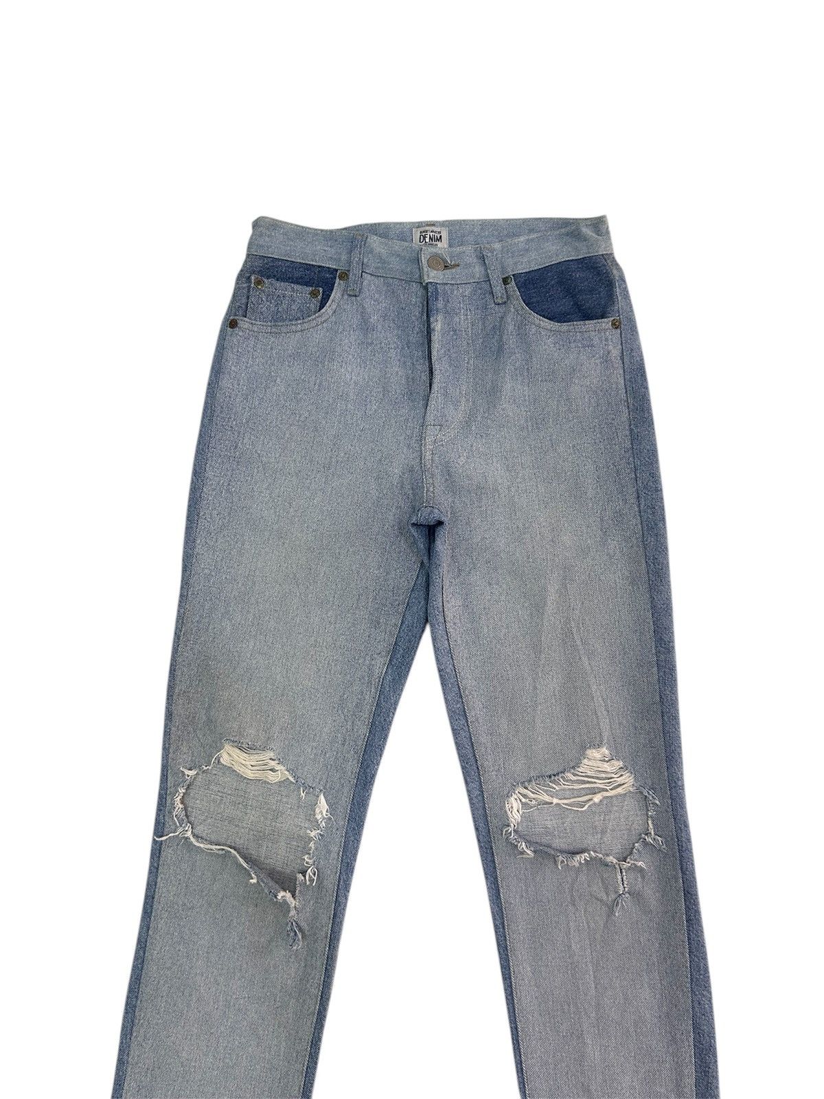 Simon Miller × Vintage 💥Vintage SIMON MILLER Sunset Makers Denim Distressed Jeans Size US 28 / EU 44 - 2 Thumbnail