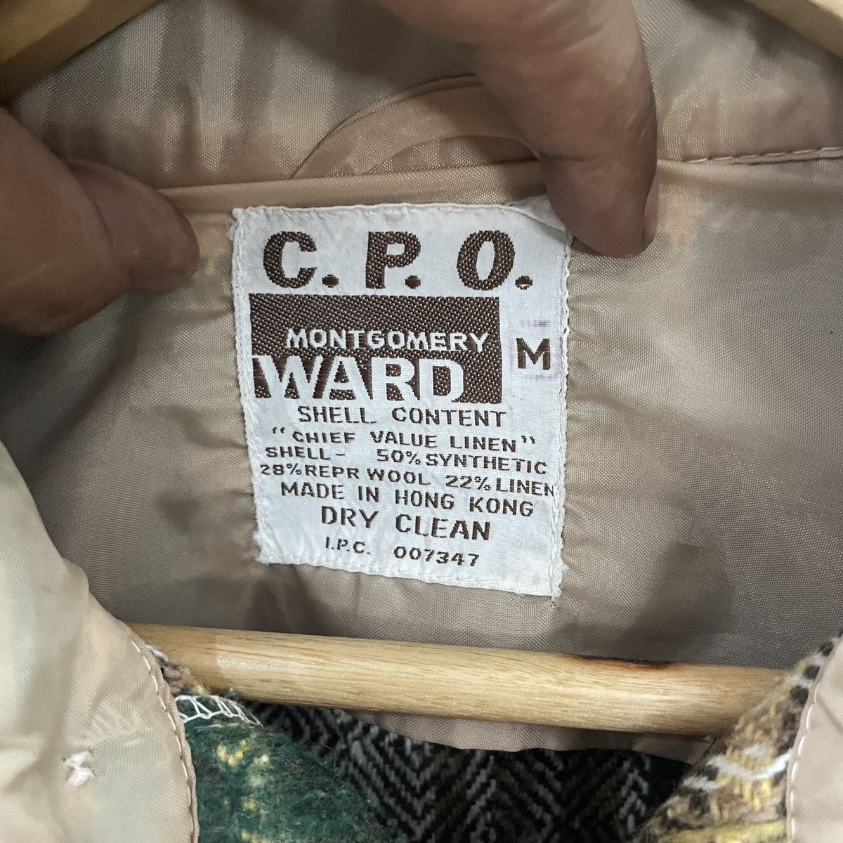 CPO × Vintage Vintage Cpo Montgomery Ward Flannel Jacket Size US M / EU 48-50 / 2 - 5 Thumbnail