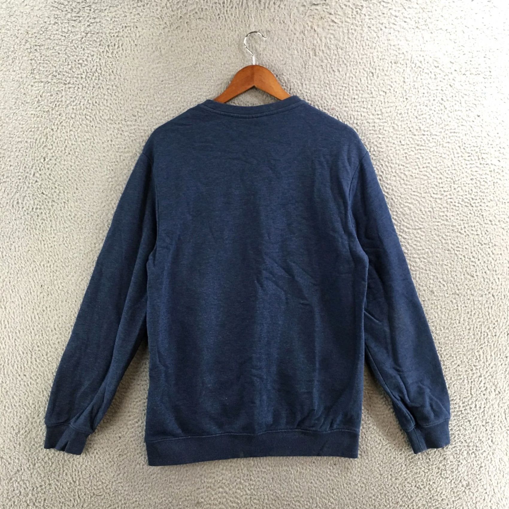 H&M H&M Relaxed Fit Sweatshirt Mens M Blue Long Sleeve Crew Neck Pullover Shirt Size US M / EU 48-50 / 2 - 7 Thumbnail