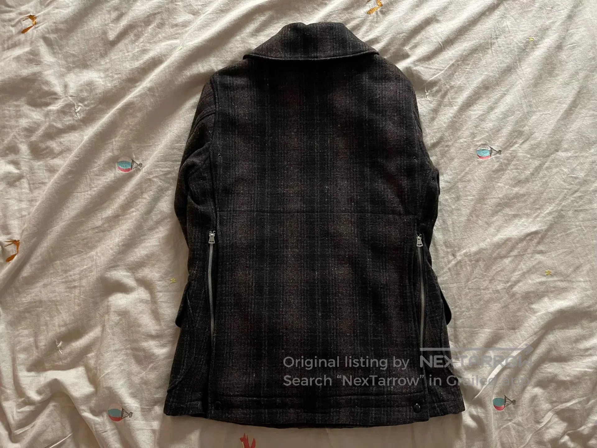 Freewheelers heavy wool check jacket with pockets. Size US M / EU 48-50 / 2 - 4 Thumbnail