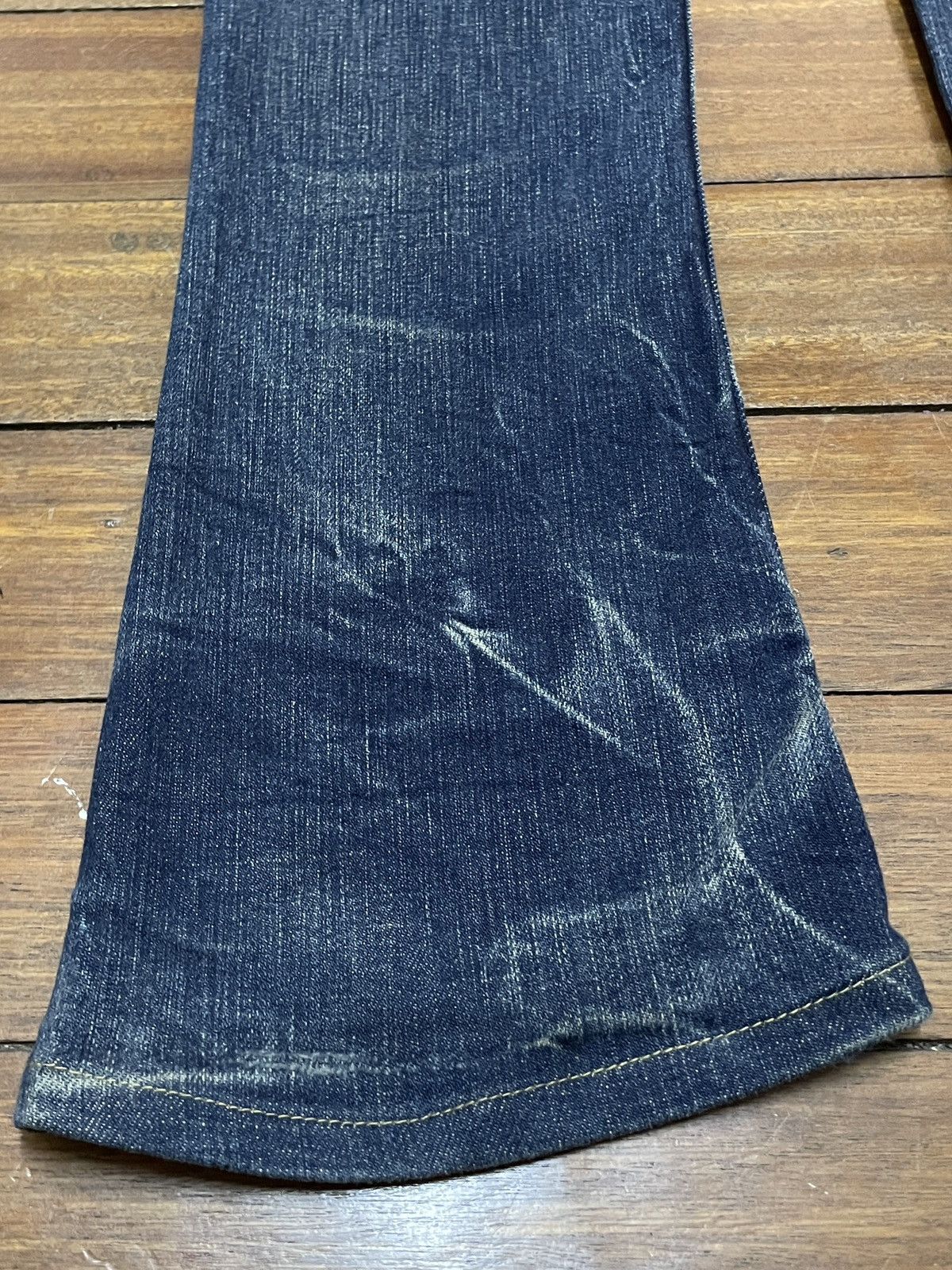 Hysteric Glamour Very Rare Vintage Brand Hysteric Glamour Flared Jeans 1990s Size US 29 - 7 Thumbnail