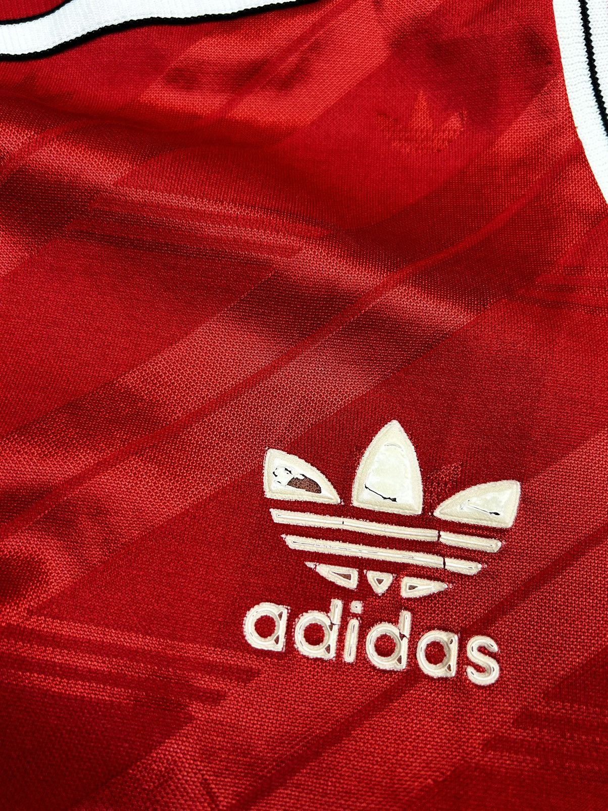 Adidas Vintage 1986s Manchester United Jersey Football Club Soccer Size US S / EU 44-46 / 1 - 17 Thumbnail