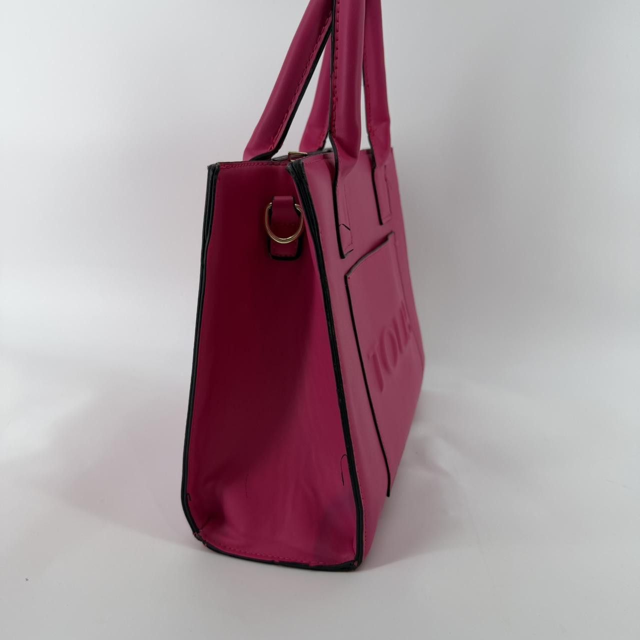 TOUS Tous Tote Hot Pink Bad Size ONE SIZE - 3 Thumbnail