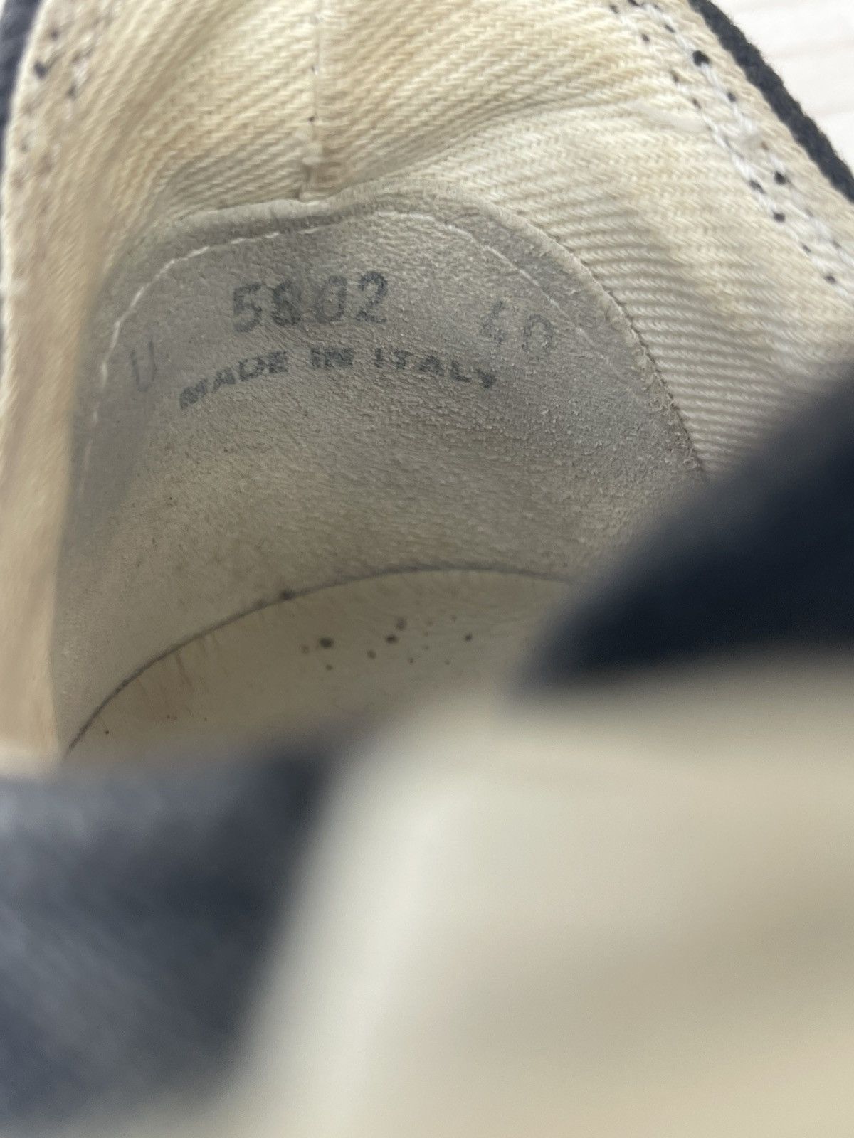 Rick Owens Rick Owens DRKSHDW Canvas Ramones Black Low top Sneaks Size US 7 / EU 40 - 12 Thumbnail