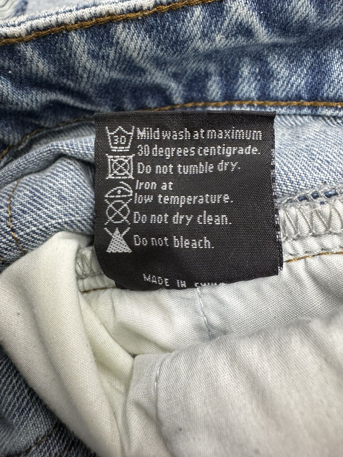 Who Decides War Who Decides War Gnarly Denim Jeans Size US 30 / EU 46 - 5 Thumbnail