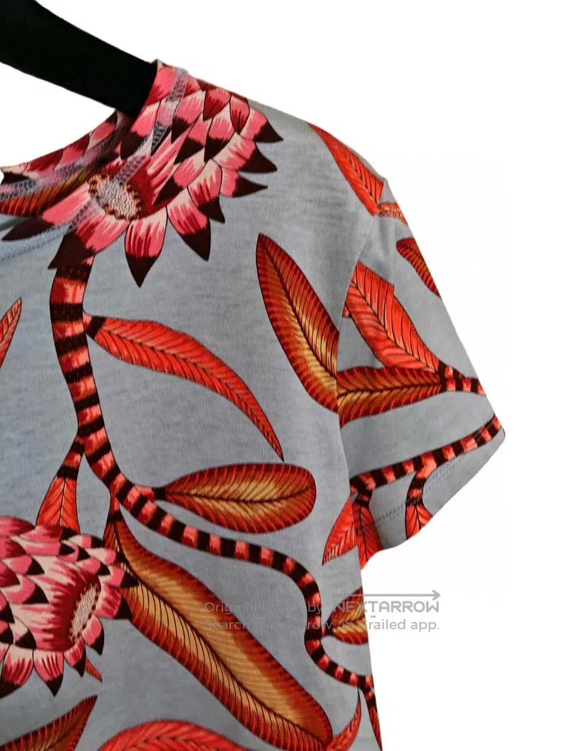 Hermes Hermes Printed short-sleeve T-shirt Size XS / US 0-2 / IT 36-38 - 7 Thumbnail