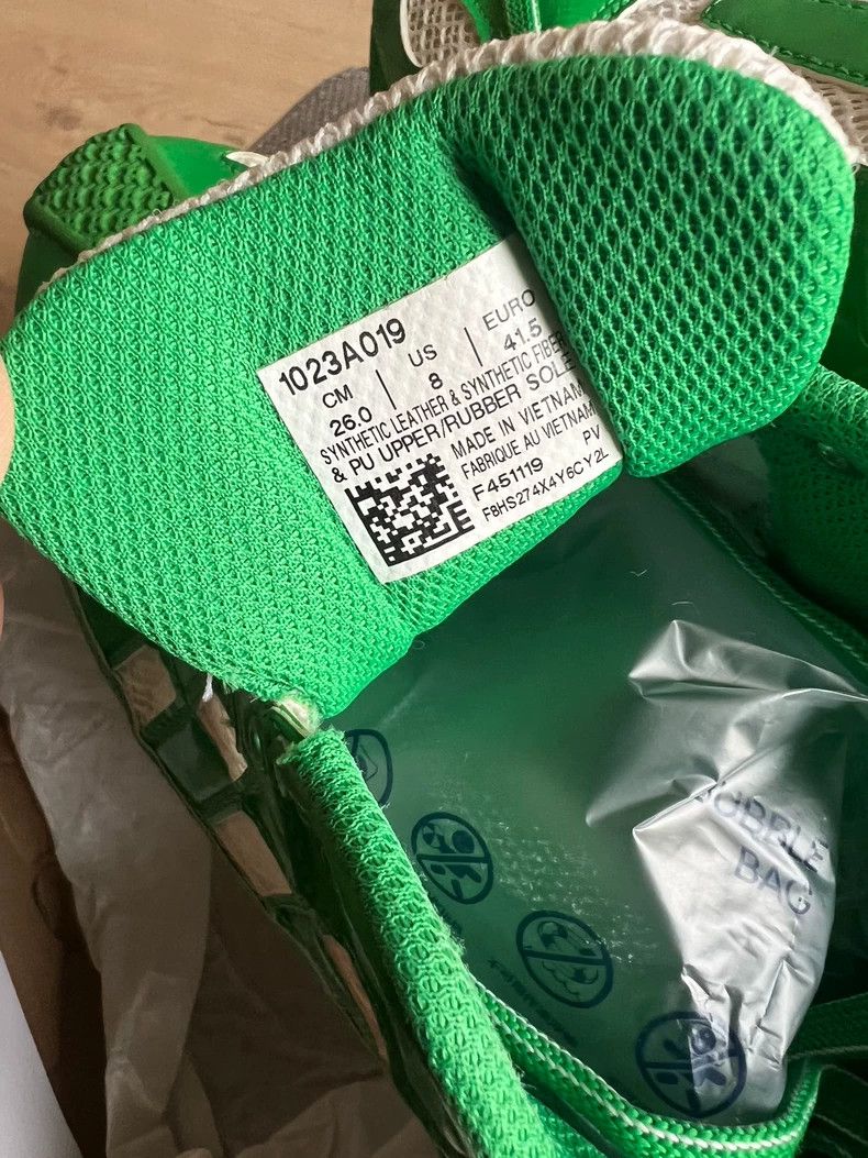 Kiko Kostadinov Kiko Kostadinov Asics Gel-Kiril White and green running sho Size US 8.5 / EU 41-42 - 2 Thumbnail