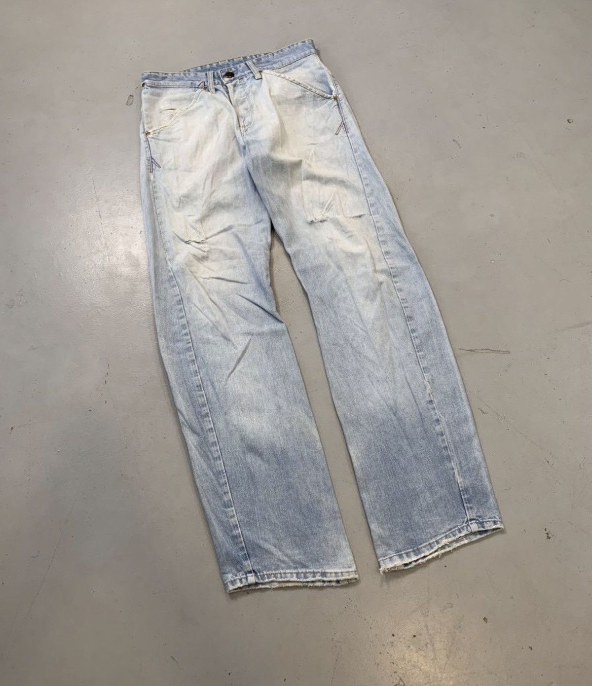 Levi's Vintage Levi’s engineer jeans denim Size US 30 / EU 46 - 2 Thumbnail