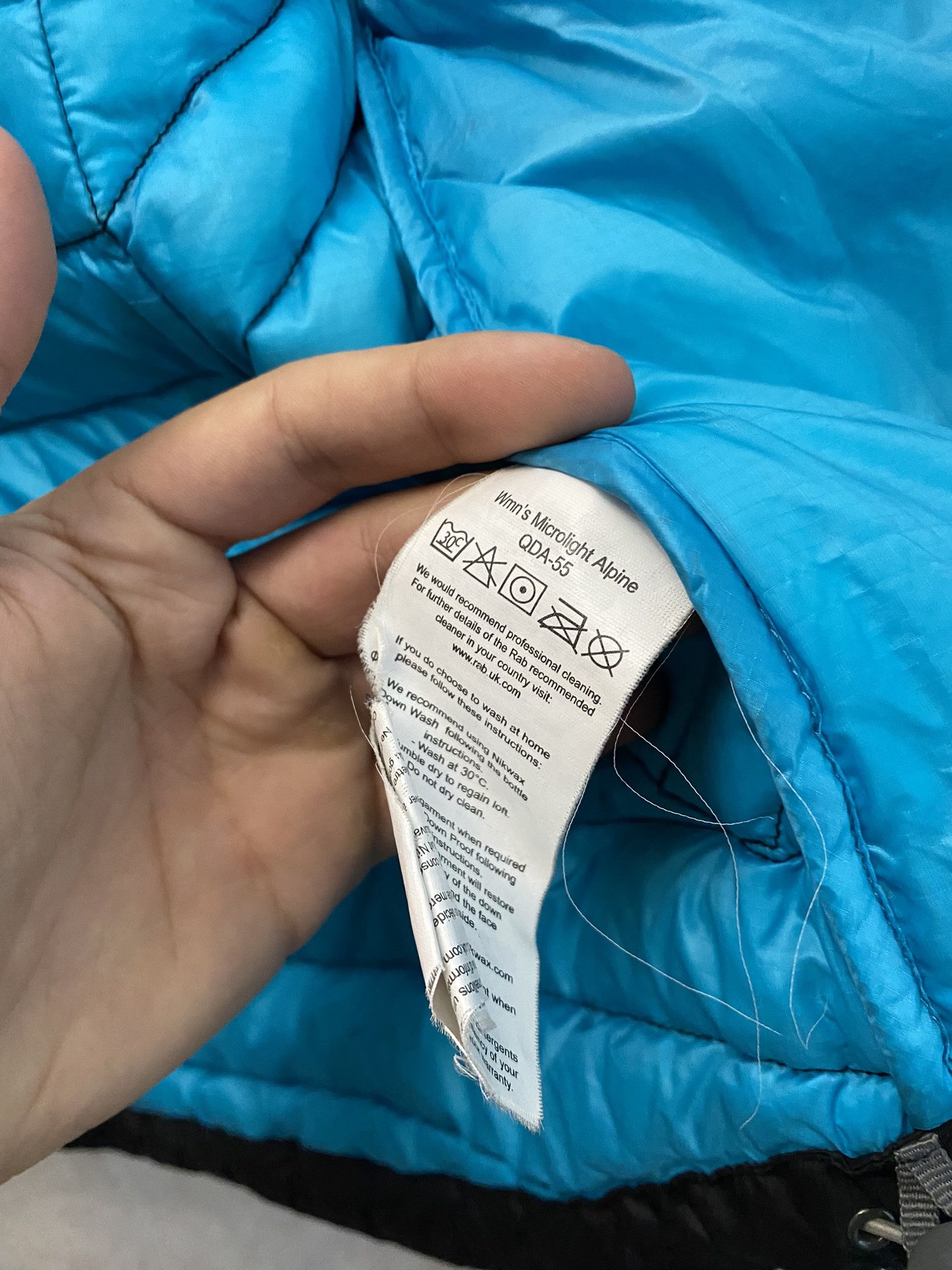 Designer × Rab Rab Women's Microlight Alpine Down Jacket Size XS / US 0-2 / IT 36-38 - 5 Thumbnail