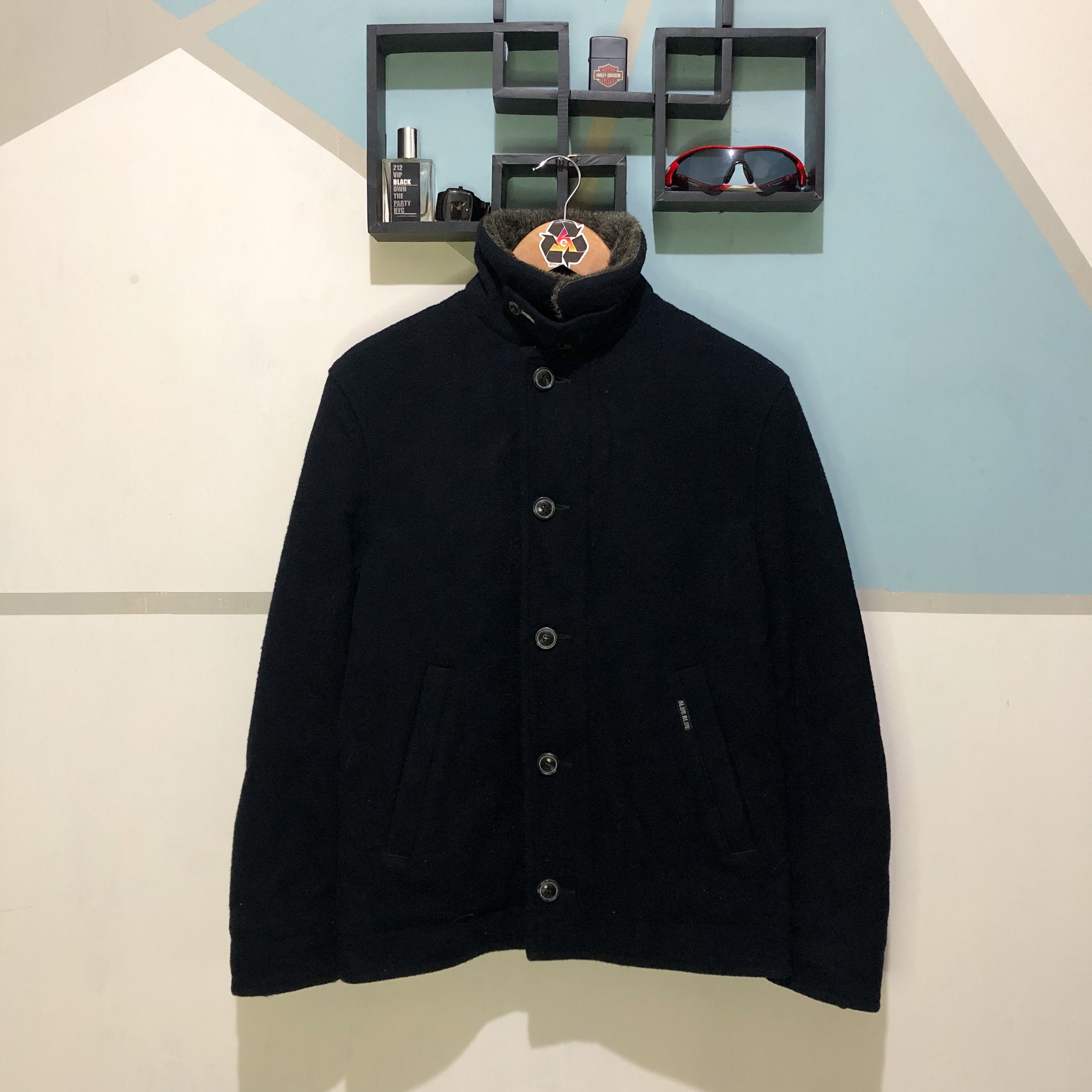 Archive Blue Blue Japan Deck N-1 Wool Jacket