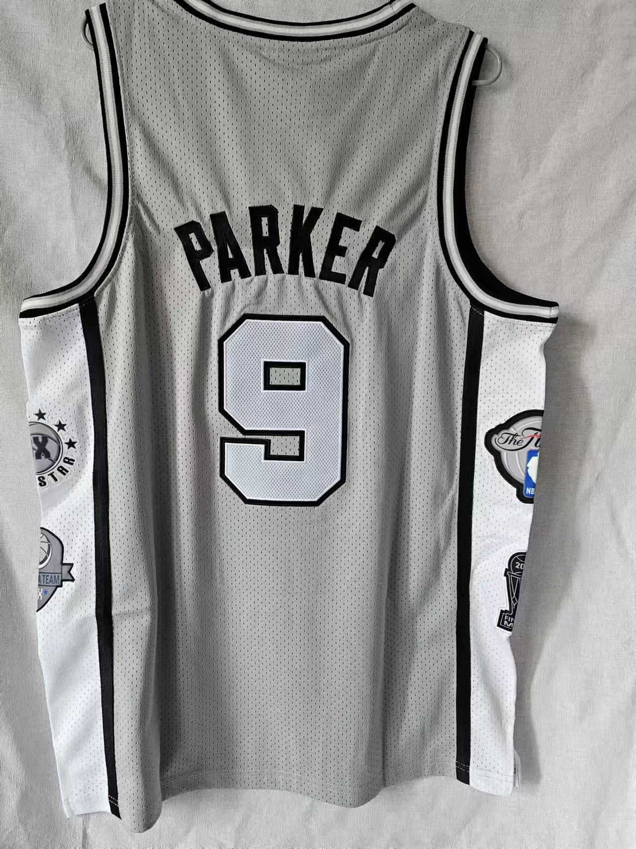 NBA San Antonio Spurs #9 Tony Parker Jersey L Size US L / EU 52-54 / 3 - 2 Thumbnail