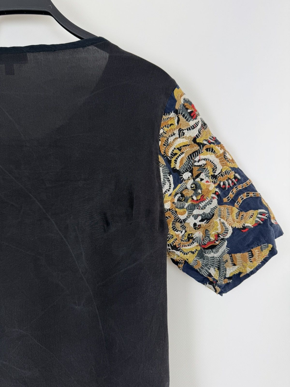 Kenzo Kenzo Paris Embroidery Tiger Multi Logo T-Shirt Size S / US 4 / IT 40 - 9 Thumbnail