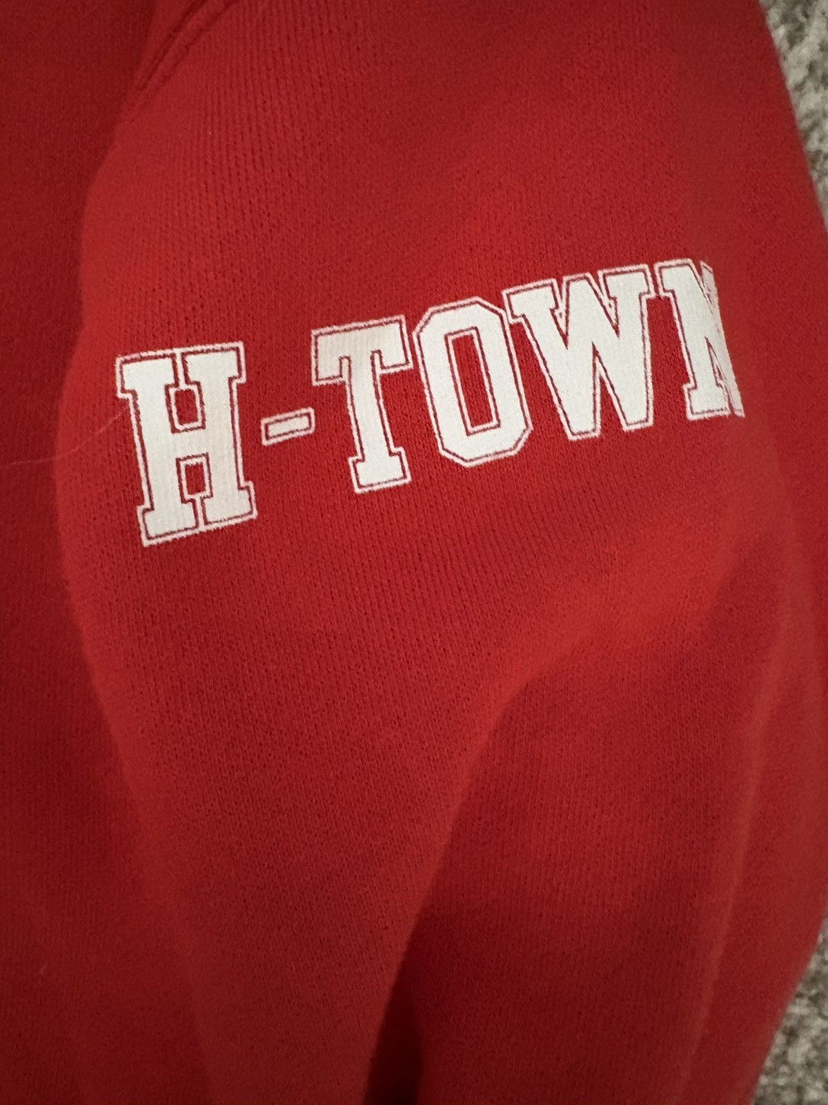 Houston Texans Wear By Erin Andrews Women's Hoodie in Red, Women's — image 5 of 6