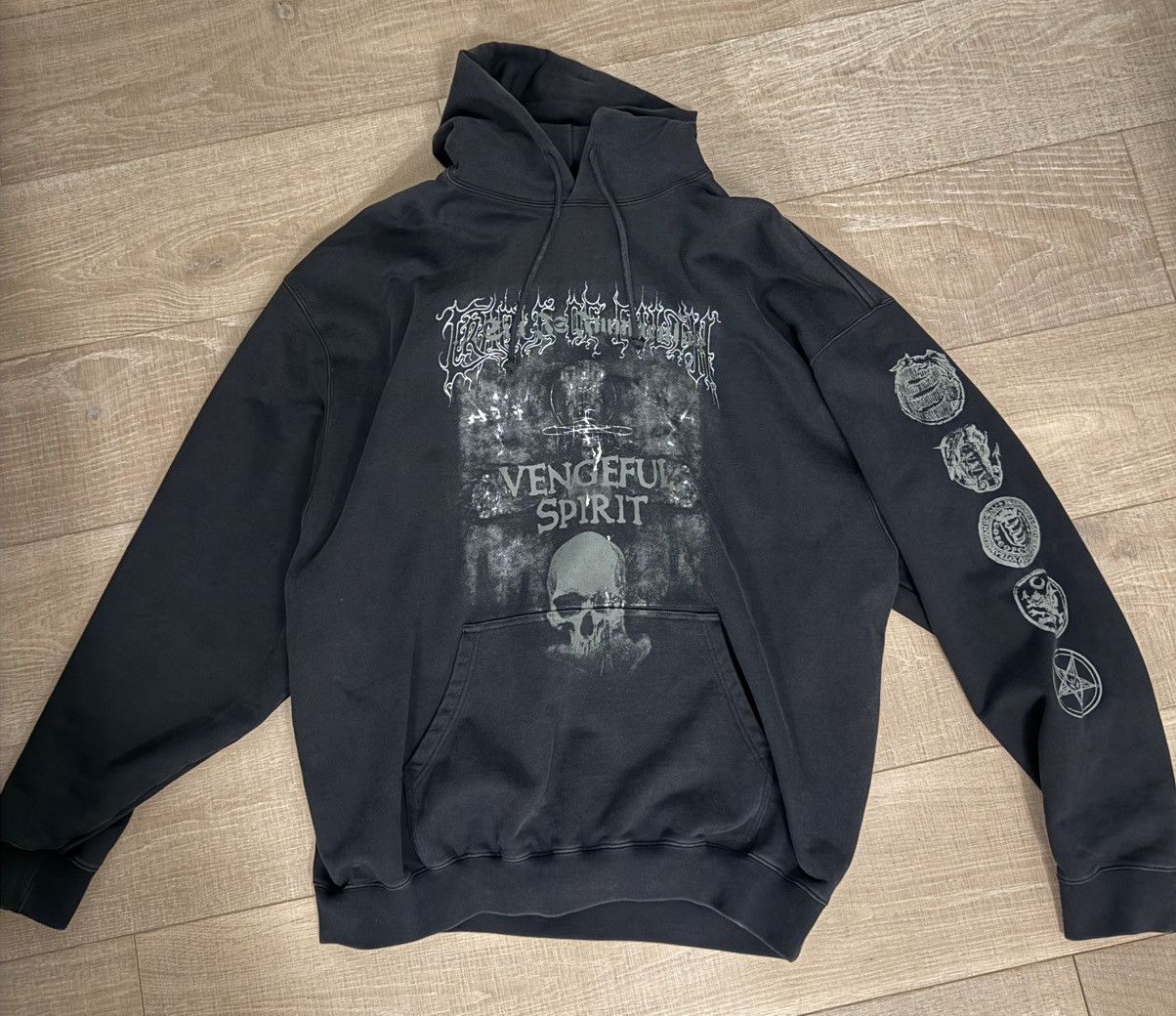 Vetements Vetements Cradle of Filth Vengeful Spirit Hoodie Size US M / EU 48-50 / 2 - 1 Thumbnail
