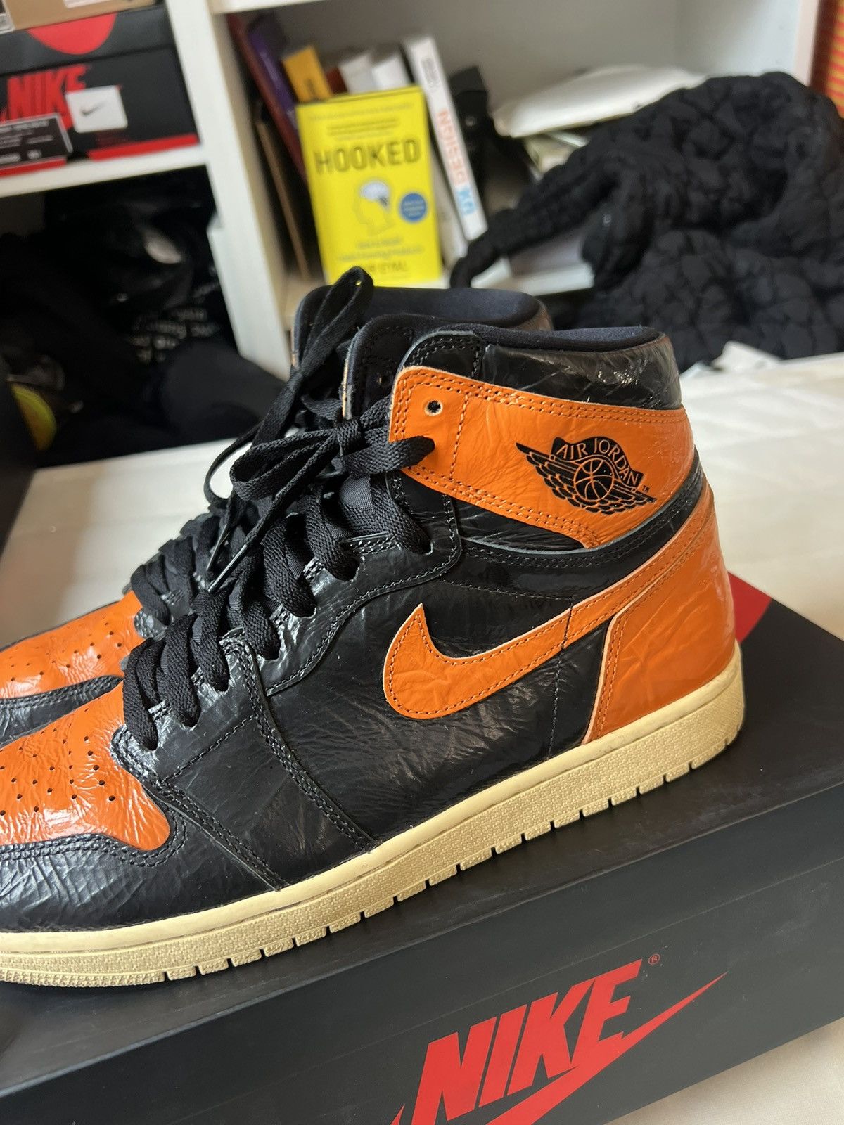 Jordan Brand × Nike Nike Air Jordan High Shattered Backboard 3.0 Size US 11.5 / EU 44-45 - 11 Thumbnail