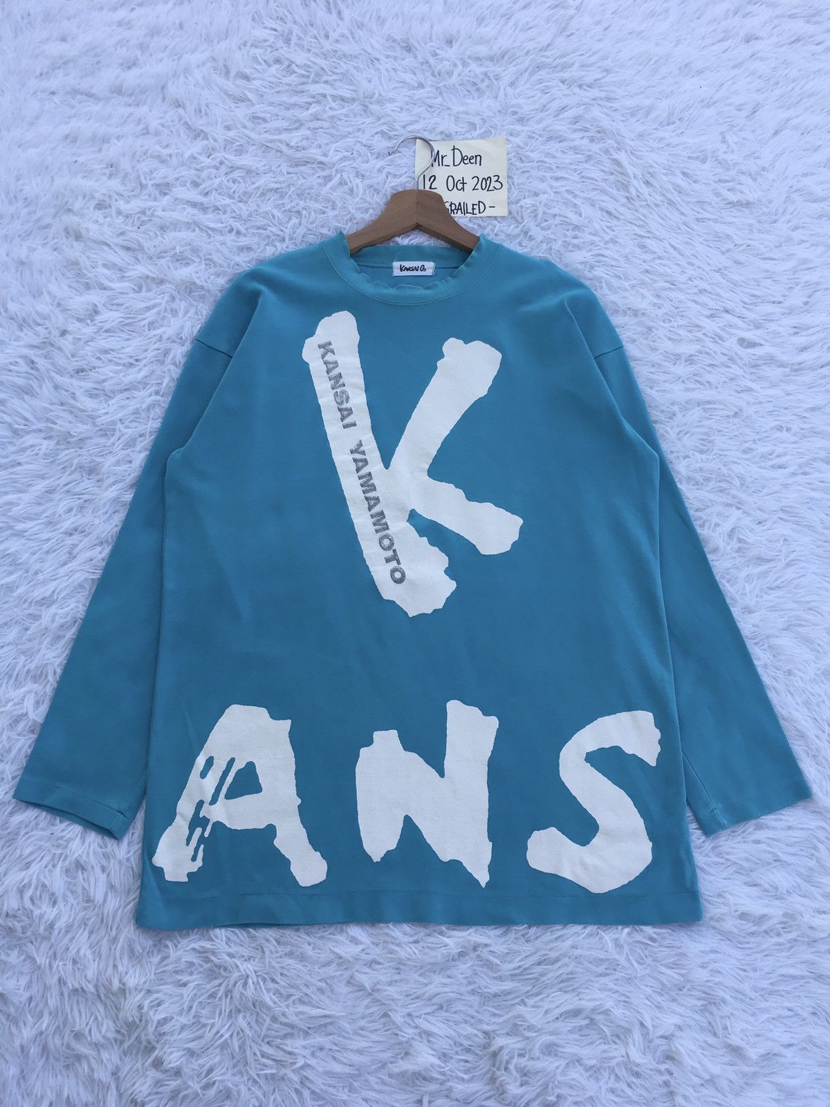 Kansai Yamamoto Rare Vintage Kansai Yamamoto Spellout Sweater Size US L / EU 52-54 / 3 - 1 Thumbnail