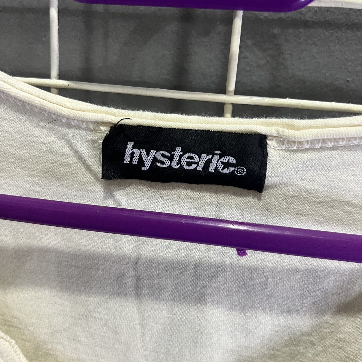 Hysteric Glamour × Japanese Brand “HYSTERIC GLAMOUR” OVERPRINT TSHIRT Size XXS / US 00 / IT 34 - 3 Thumbnail