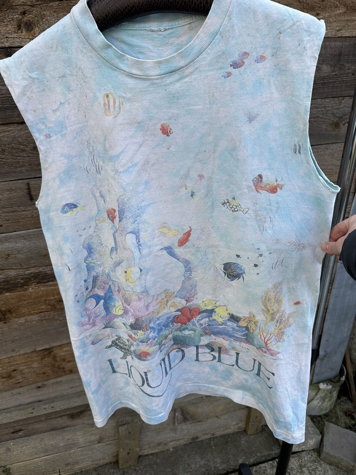 Liquid Blue × Vintage Vintage 1992 AOP Coral Reef art tee Size US L / EU 52-54 / 3 - 3 Thumbnail