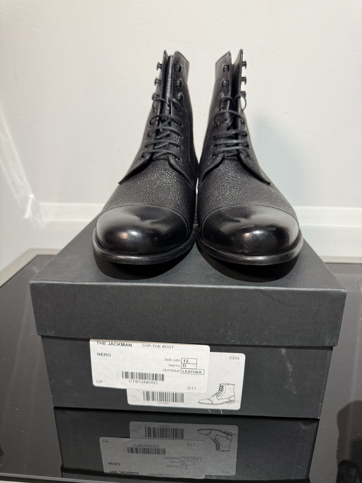 Paul Evans Paul Evans | Jackman Cap-Toe Boots Size US 12 / EU 45 - 3 Thumbnail