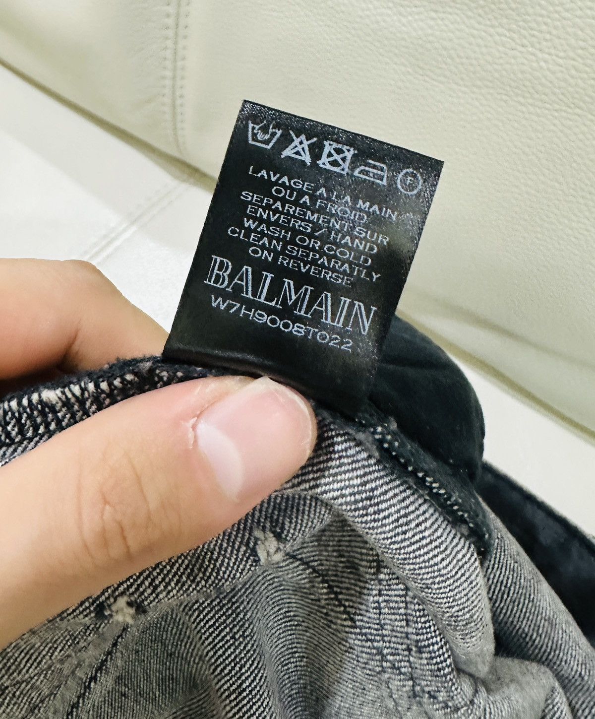 Balmain Balmain Collection Distressed Jeans Size US 30 / EU 46 - 5 Thumbnail