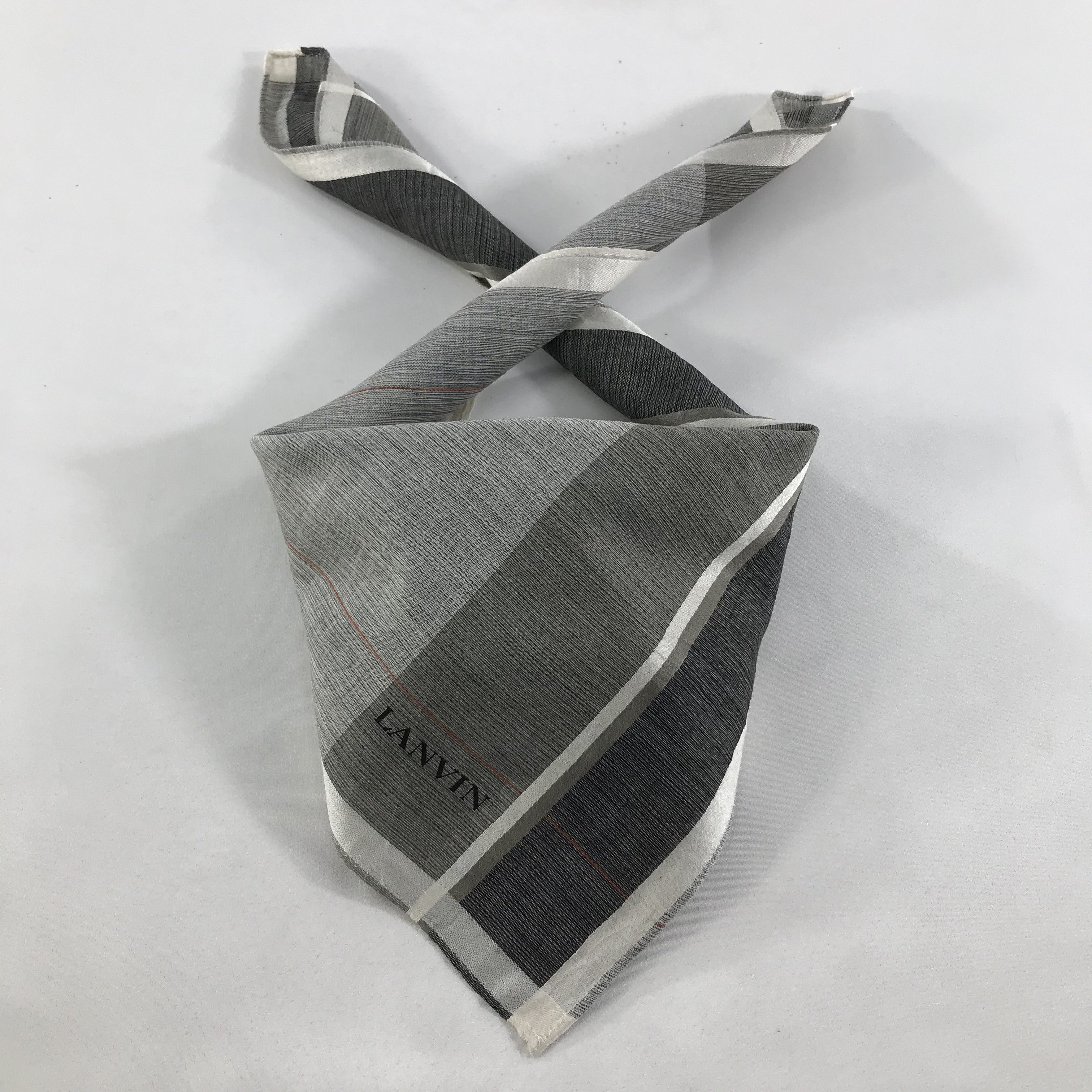 Lanvin × Vintage Lanvin Bandana / Handkerchief / Neckerchief - S1307 Size ONE SIZE - 3 Thumbnail