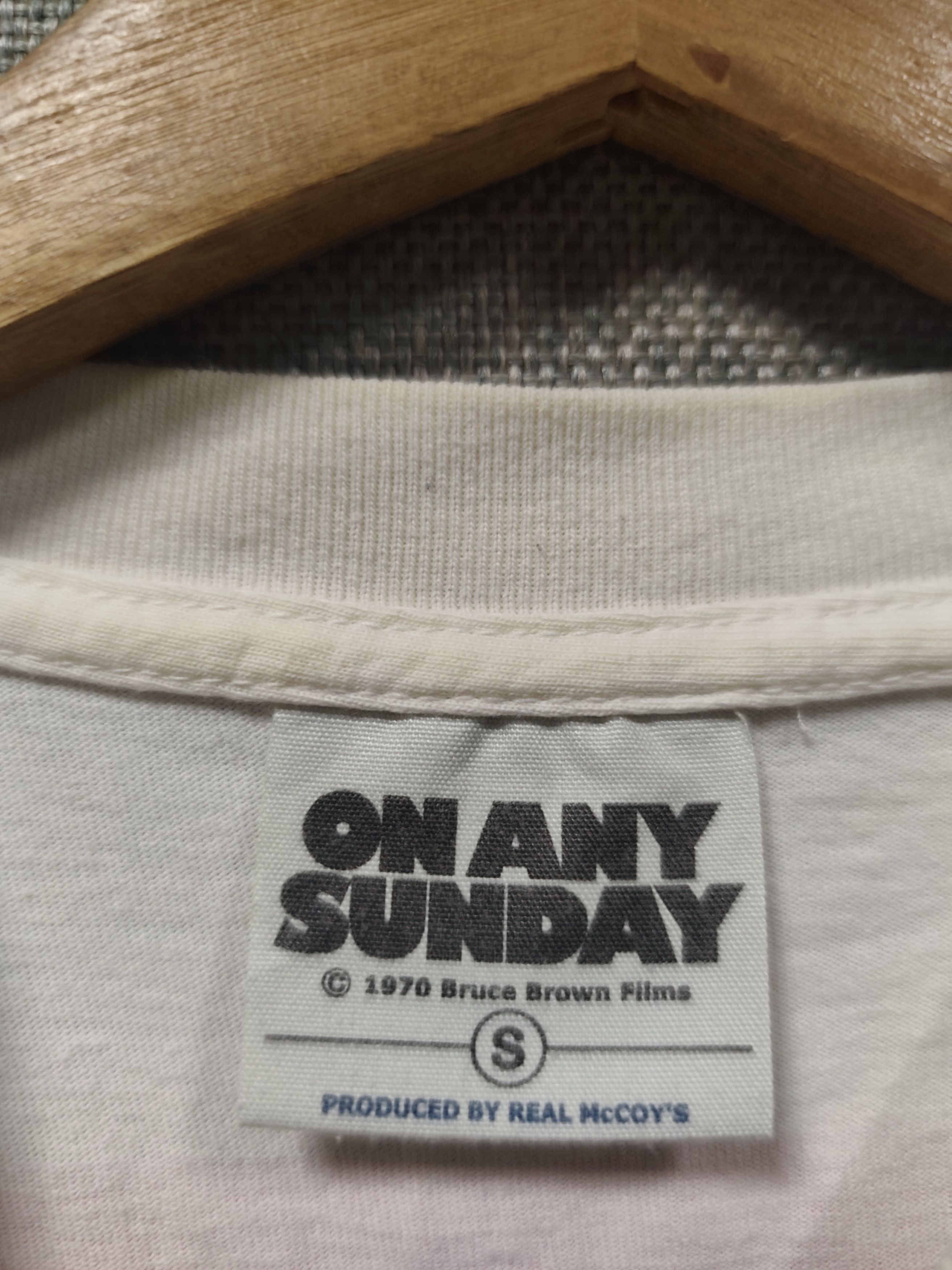 The Real McCoy's Any On Sunday 1970 Bruce Brown Film Tee Size US S / EU 44-46 / 1 - 6 Thumbnail