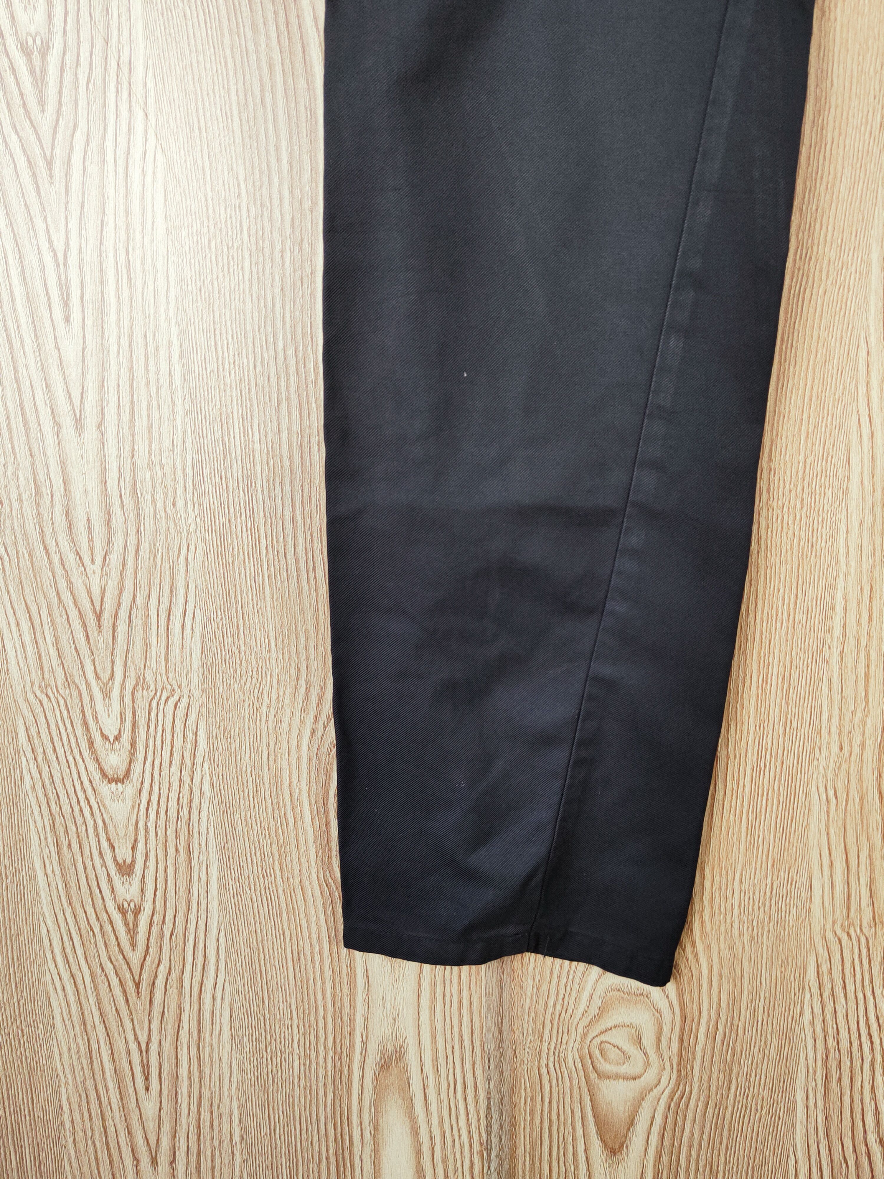 Japanese Brand Japanese Brand Black Multipocket Cargo Pants #W460 Size 31" - 4 Thumbnail