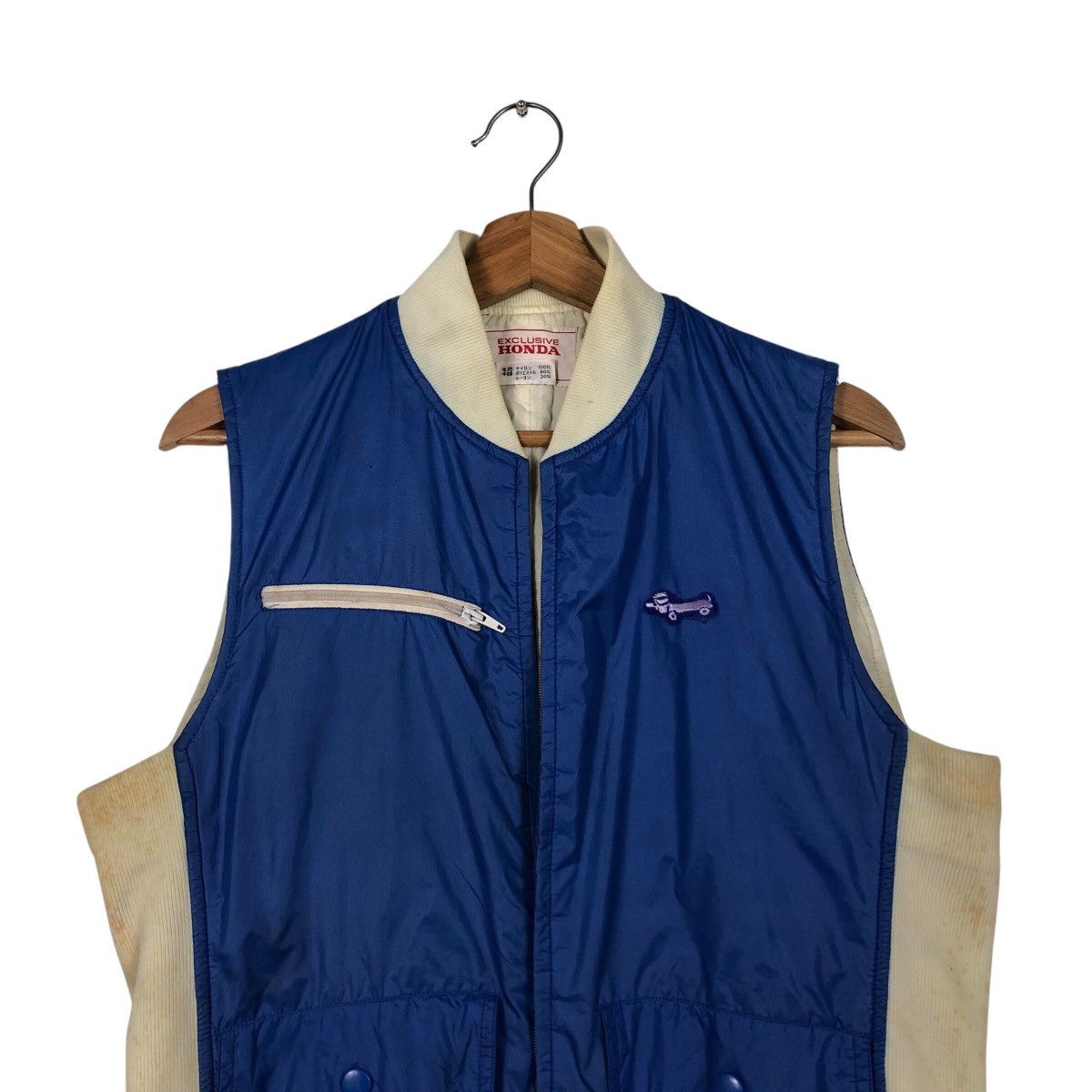 Japanese Brand 📌Vintage Puffer Vest Jacket Racing Exclusive Honda Size US M / EU 48-50 / 2 - 4 Thumbnail