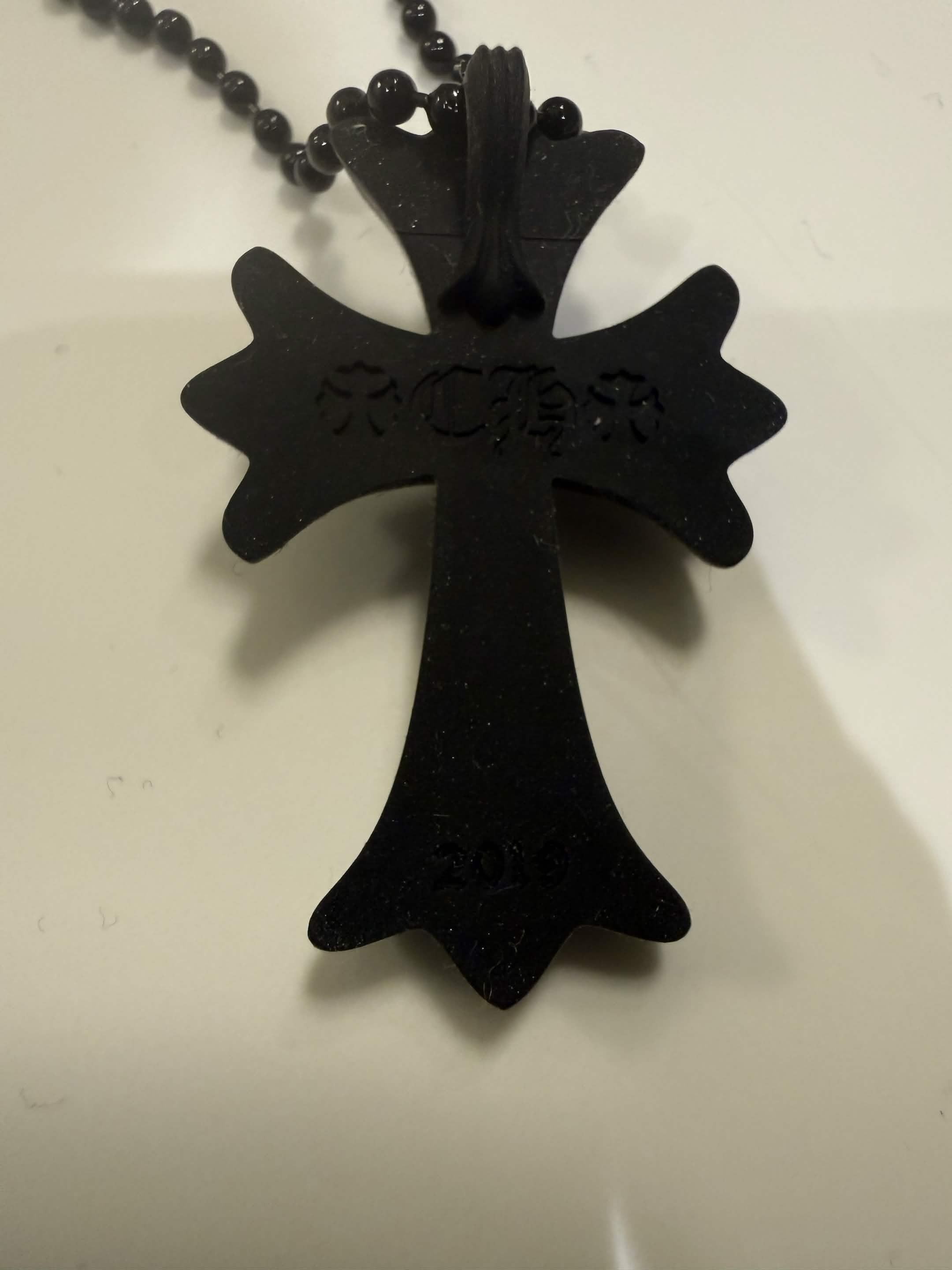 Chrome Hearts CHROME HEARTS SILICHROME NECKLACE BLACK Size ONE SIZE - 4 Thumbnail