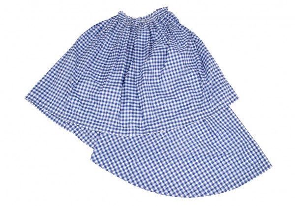 Other Comme Des Garcons Blue Retro Plaid Design Skirt Size M / US 6-8 / IT 42-44 - 3 Thumbnail