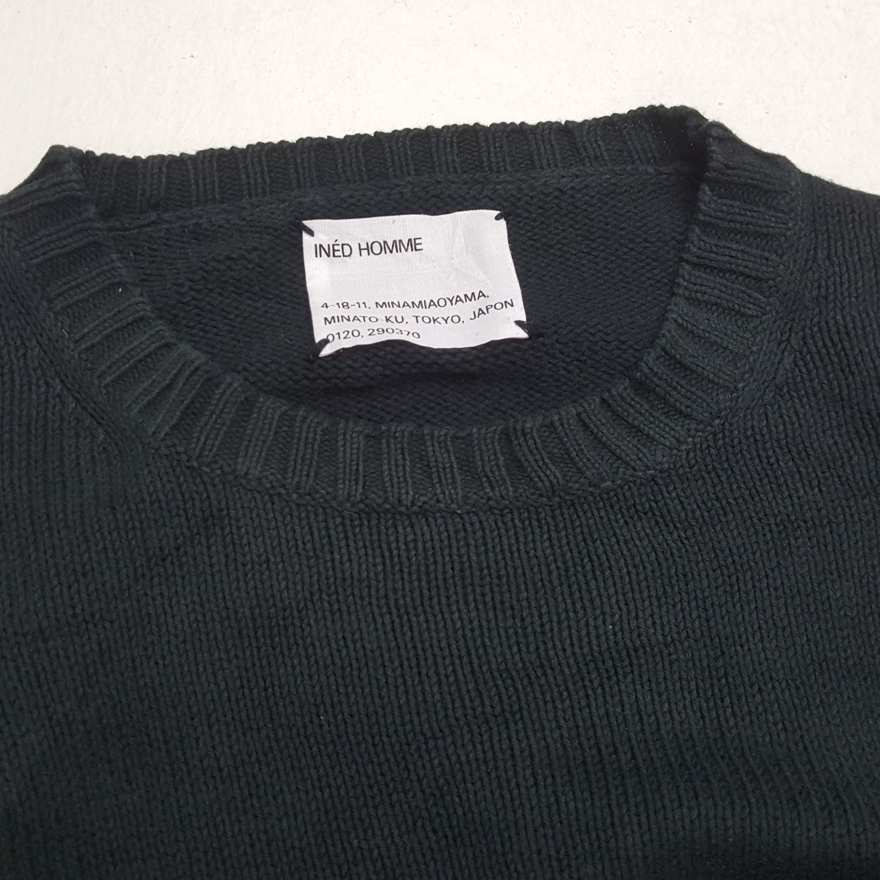 Issey Miyake × Japanese Brand × Vintage Vintage INED HOMME by Issey Miyake SKULLS Custom Knitwear Size US M / EU 48-50 / 2 - 10 Thumbnail