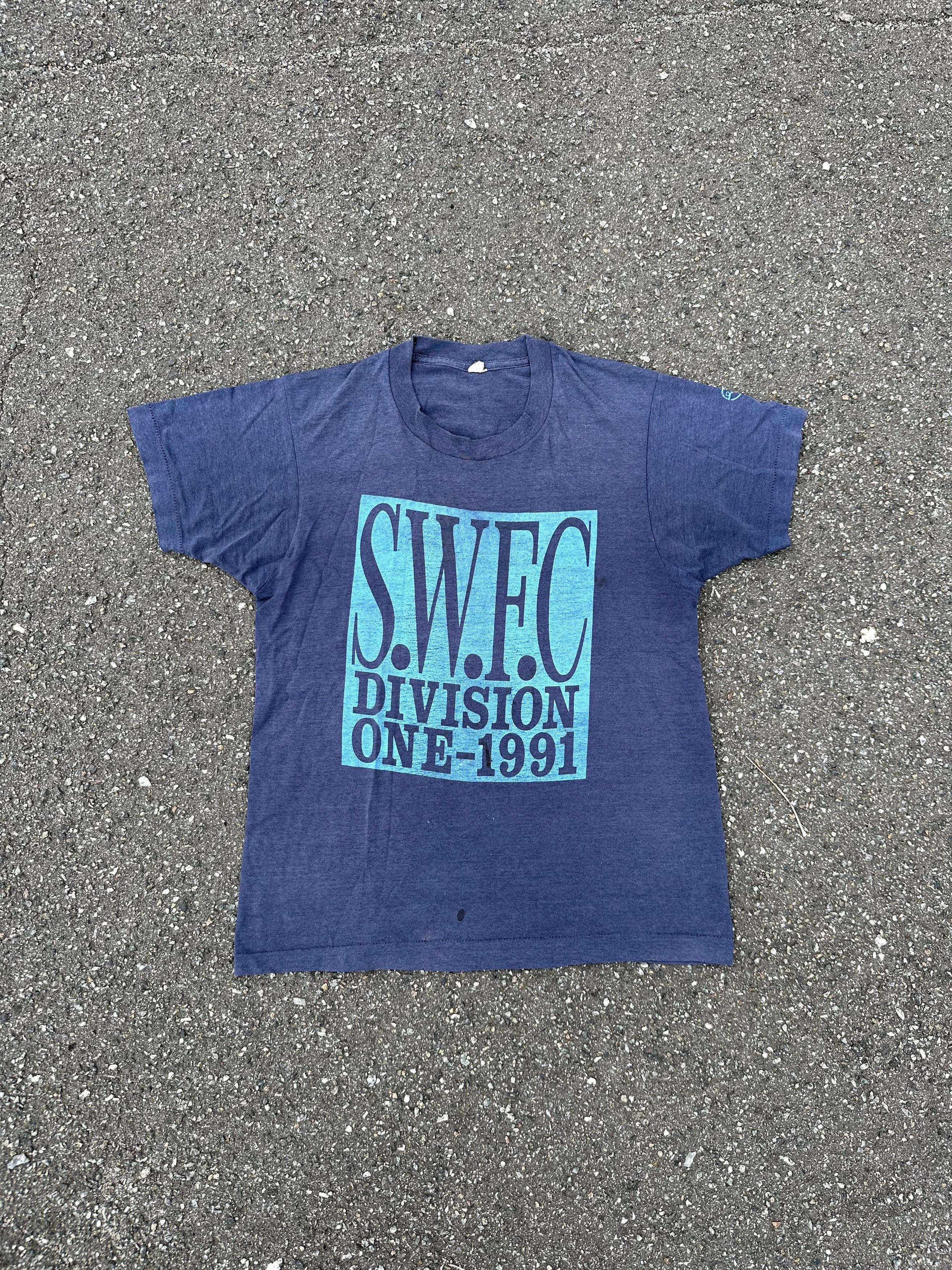 Vintage VTG 90s Sheffield Wednesday Retro T-shirt Distressed Size S Size US S / EU 44-46 / 1 - 1 Thumbnail