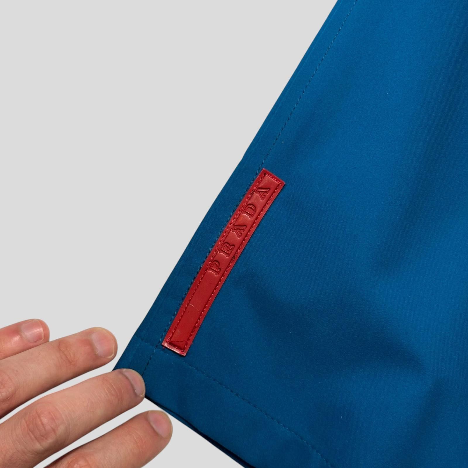 Prada Prada Sport AW00 Goretex Electric Blue Mesh Lined Trousers M Size US 32 / EU 48 - 2 Thumbnail