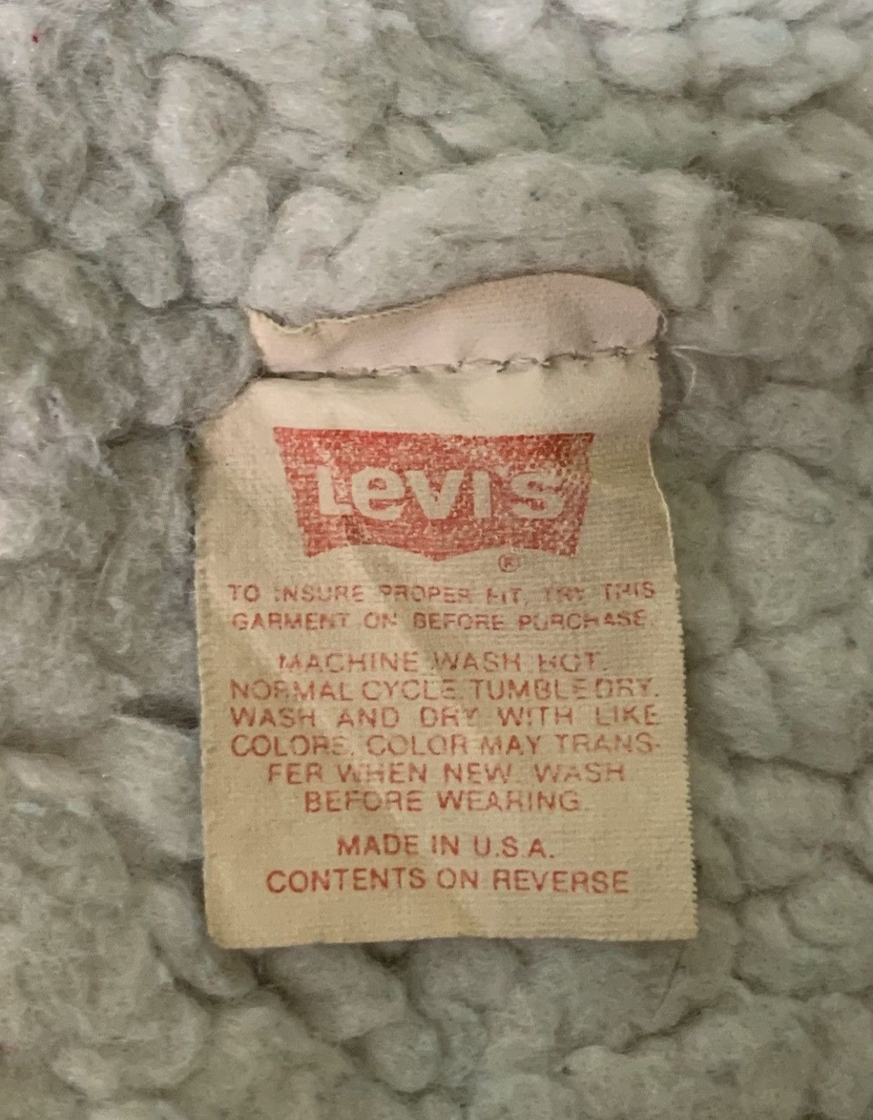 Levi's Vintage Clothing Rare Design Vintage Levi’s Sherpa Jackets Size US M / EU 48-50 / 2 - 5 Thumbnail